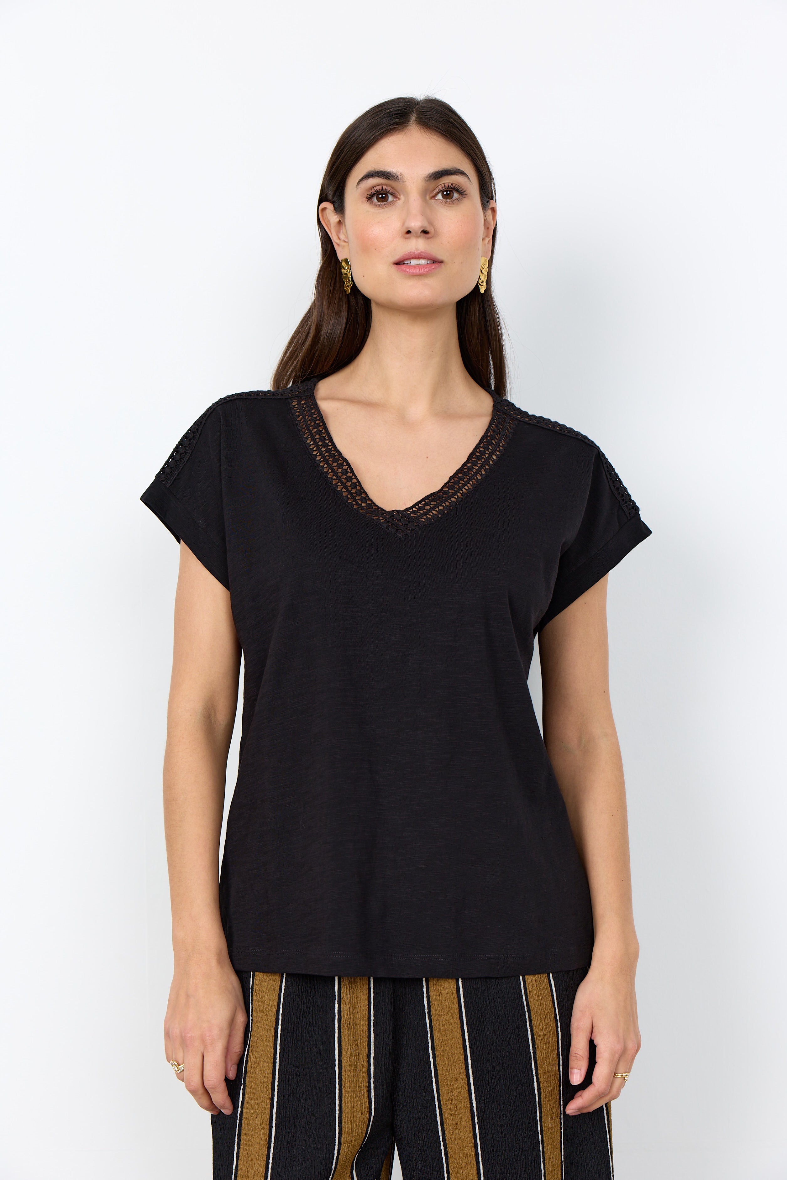 SOYA CONCEPT BABETTE SHORT SLEEVE TOP