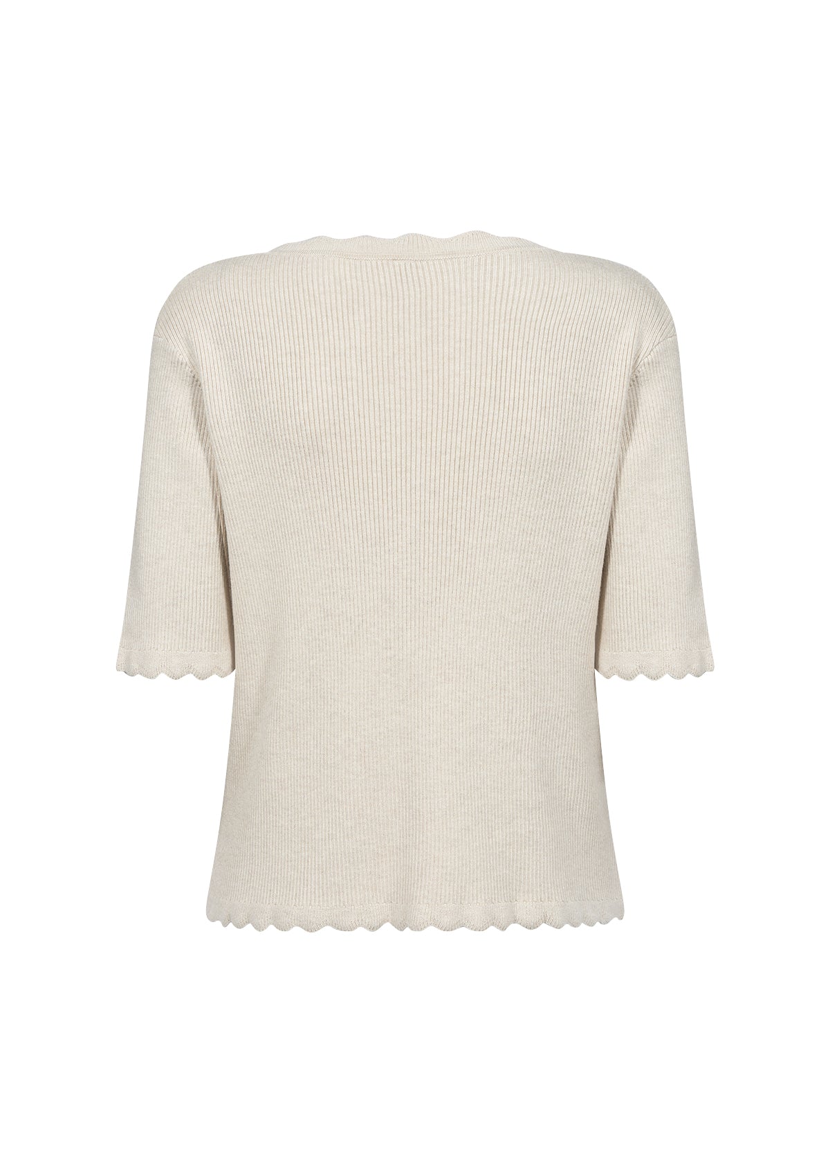 SOYA CONCEPT SCALLOP EDGE DOLLIE KNIT CARDIGAN