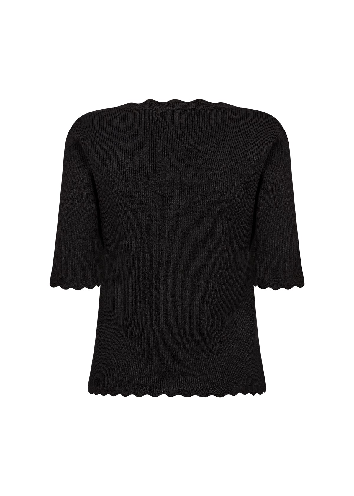 SOYA CONCEPT SCALLOP EDGE DOLLIE KNIT CARDIGAN