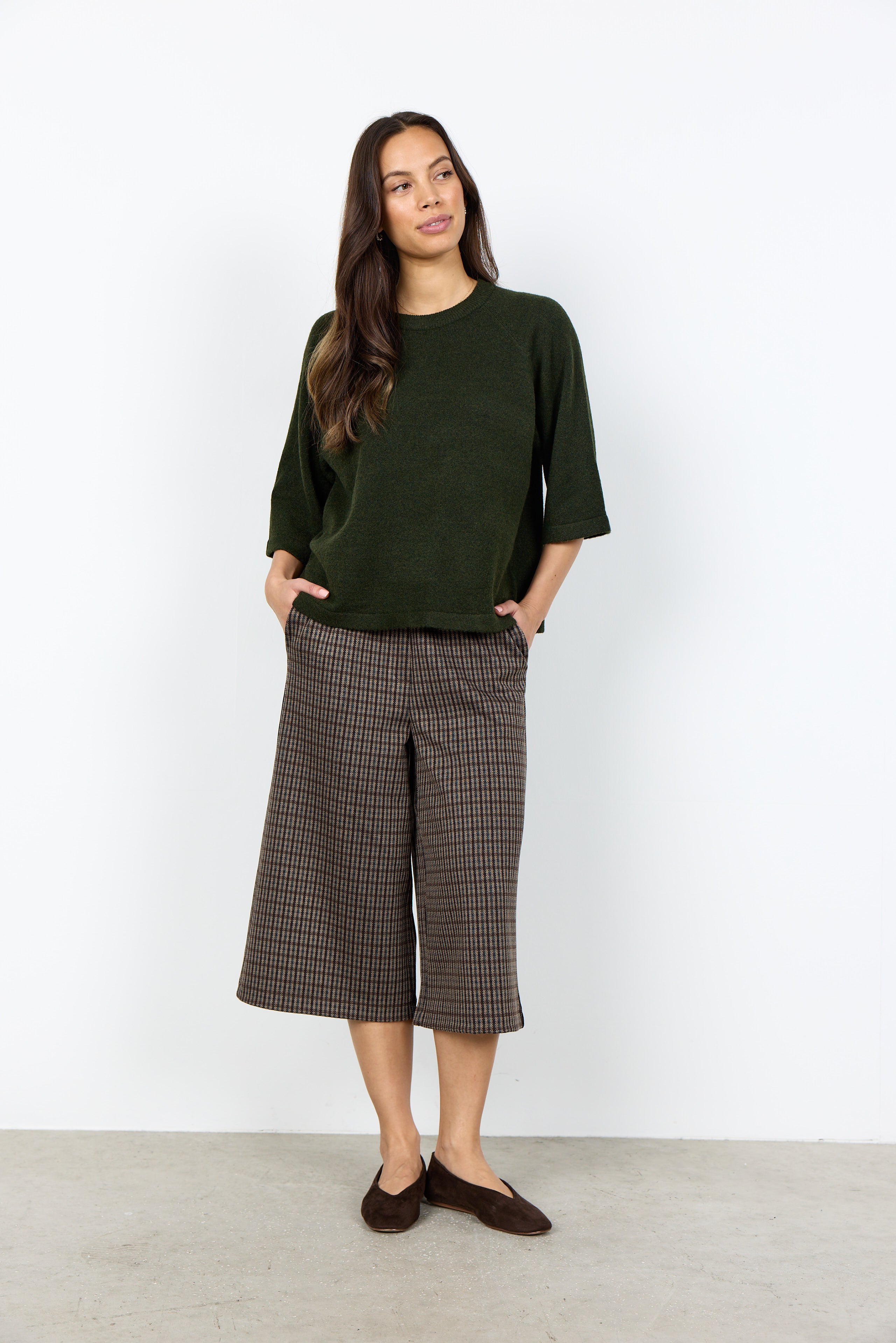 SOYA CONCEPT ORLEAN HALF SLEEVE SWEATER