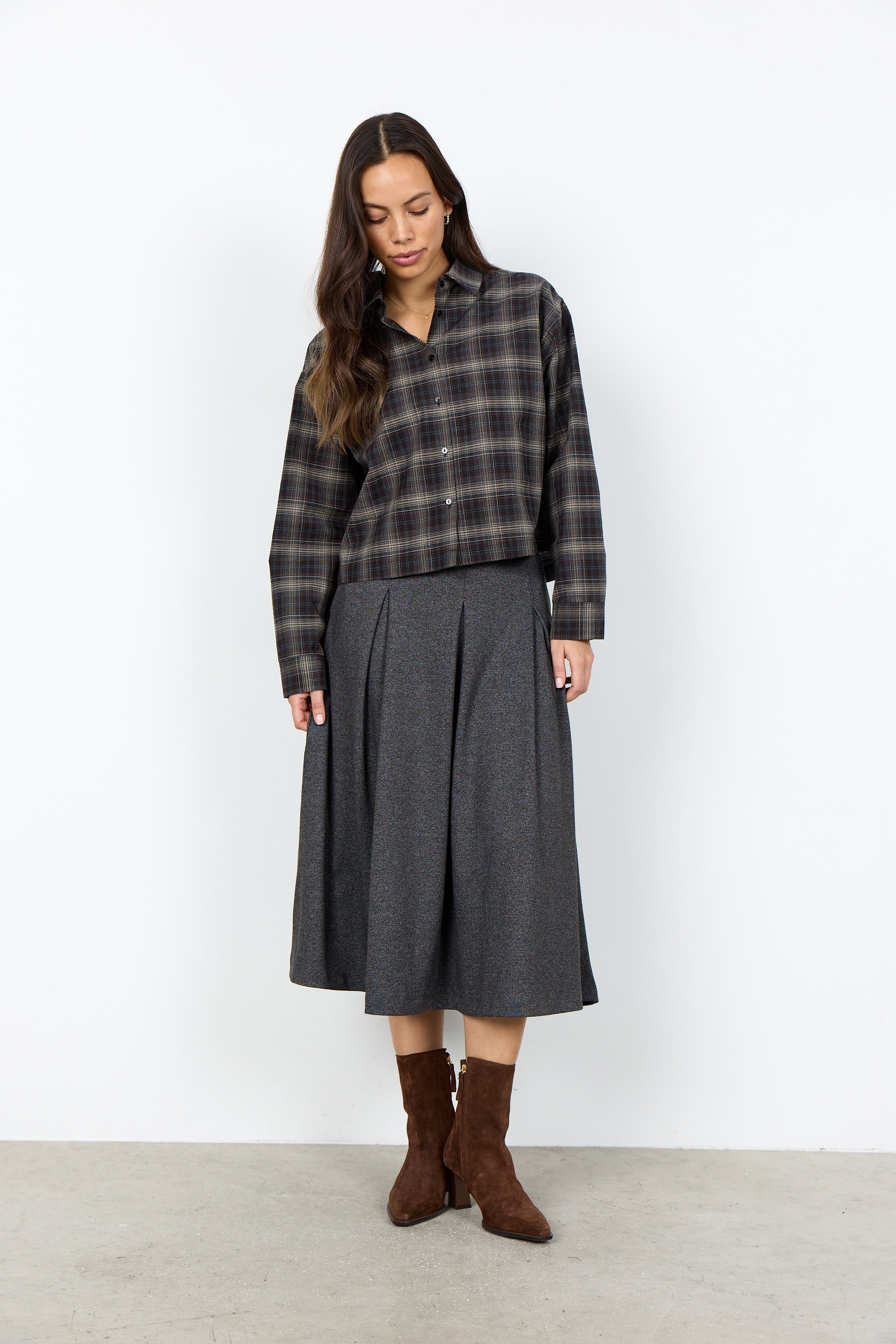 SOYA CONCEPT HASINA COTTON SHIRT