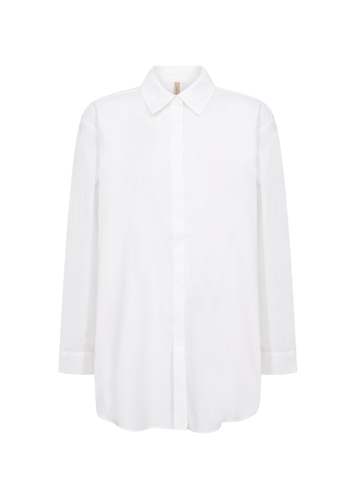 SOYA CONCEPT NETTI LONG BUTTON UP TOP