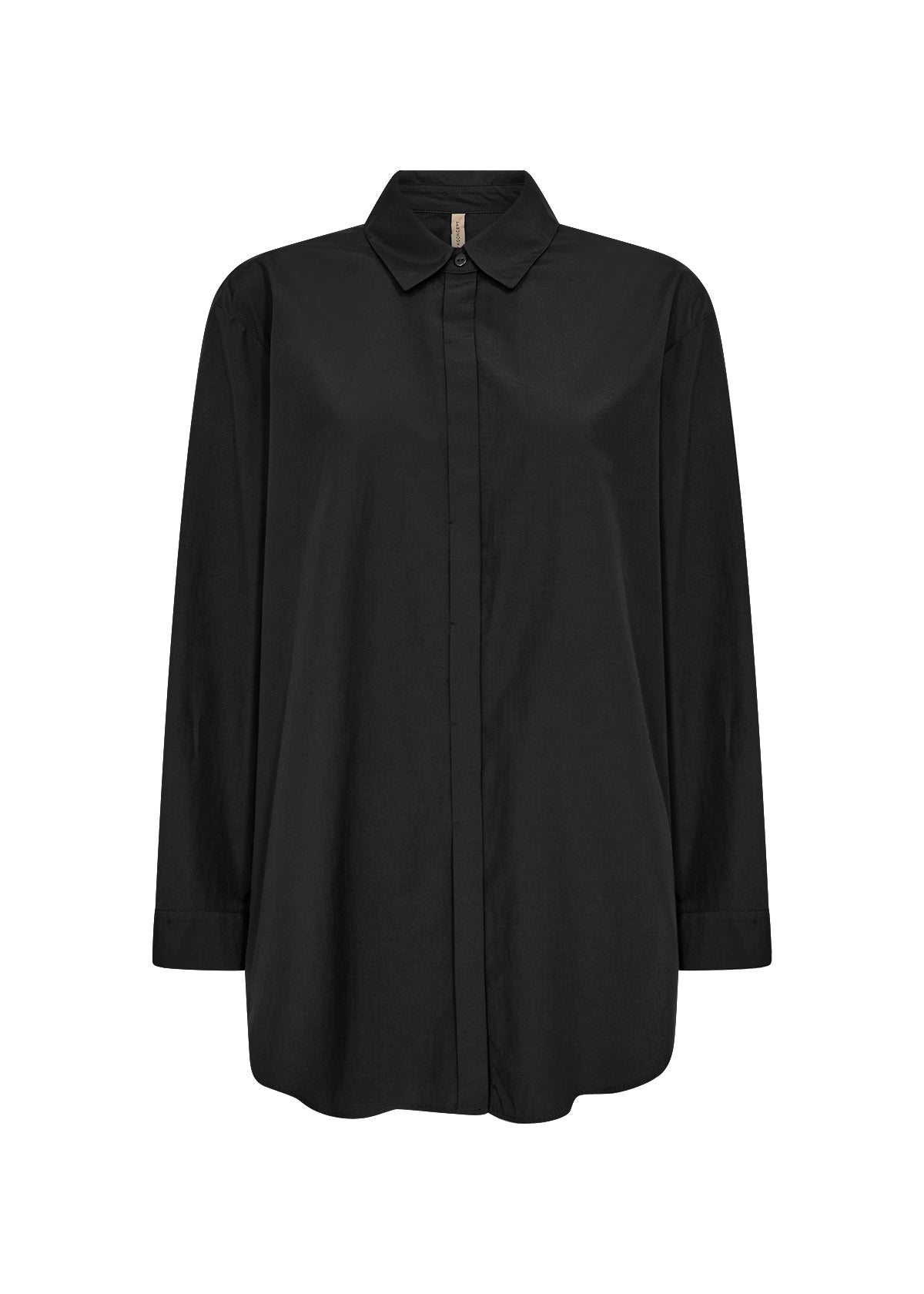 SOYA CONCEPT NETTI LONG BUTTON UP TOP