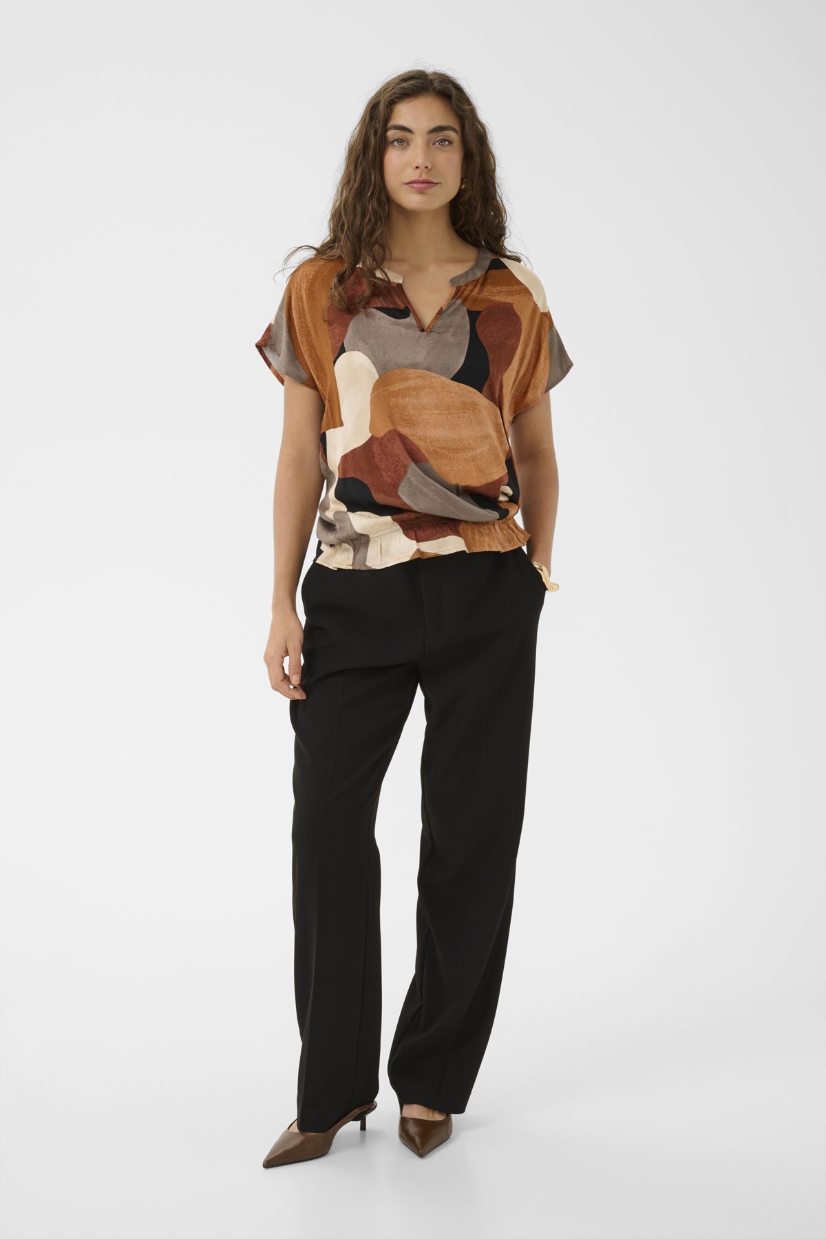 CULTURE CUDANA CAPSLEEVE TOP