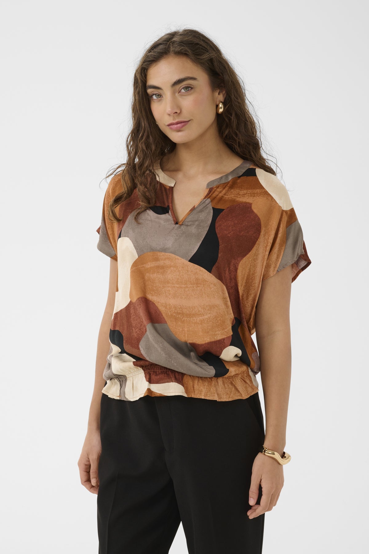 CULTURE CUDANA CAPSLEEVE TOP