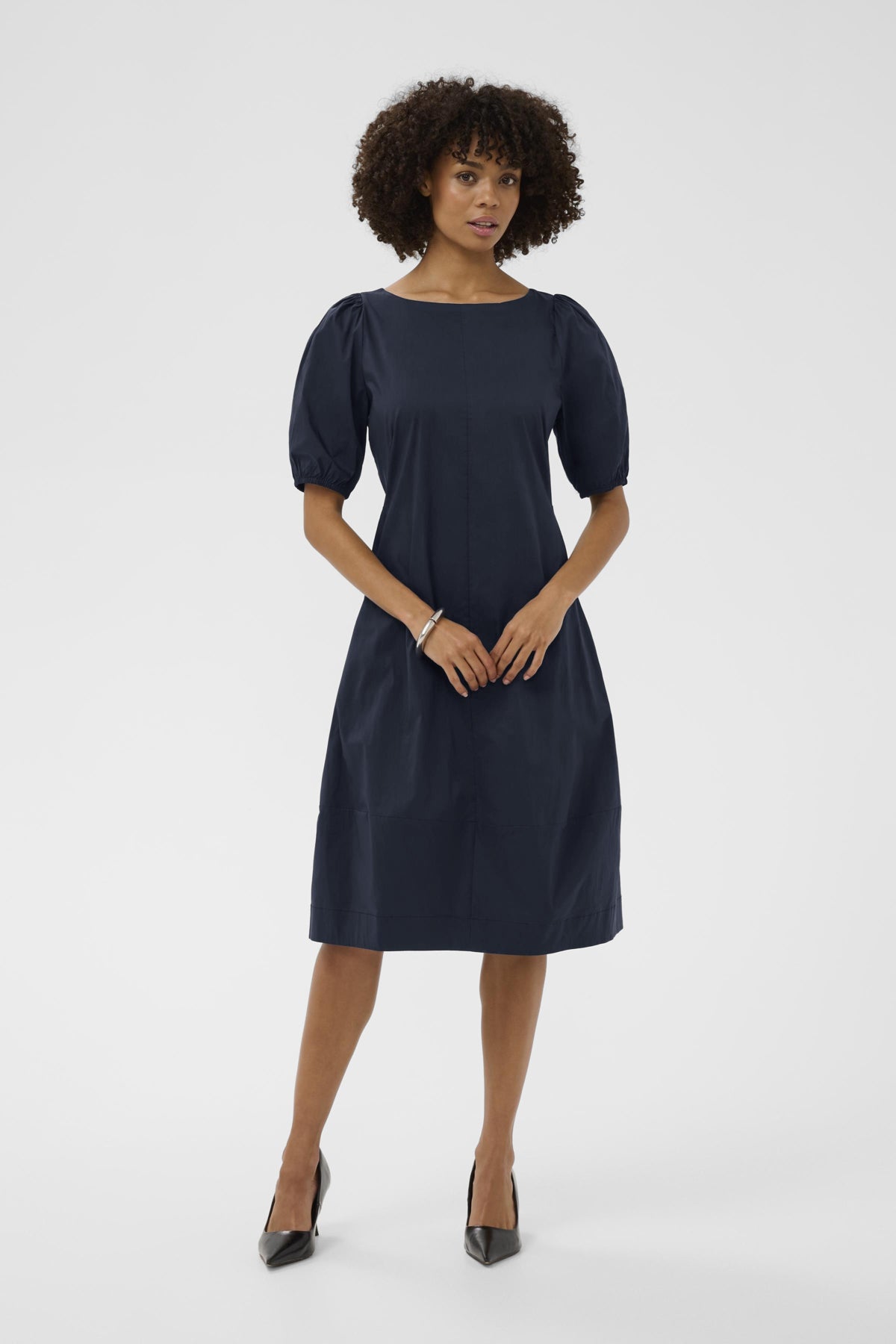 CULTURE CUANTOINETT BOATNECK DRESS