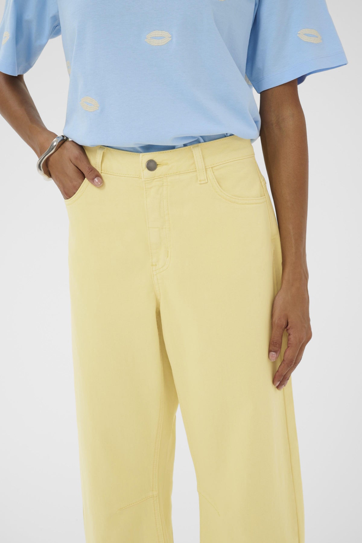 CULTURE CUBRINNIE BARREL PANTS