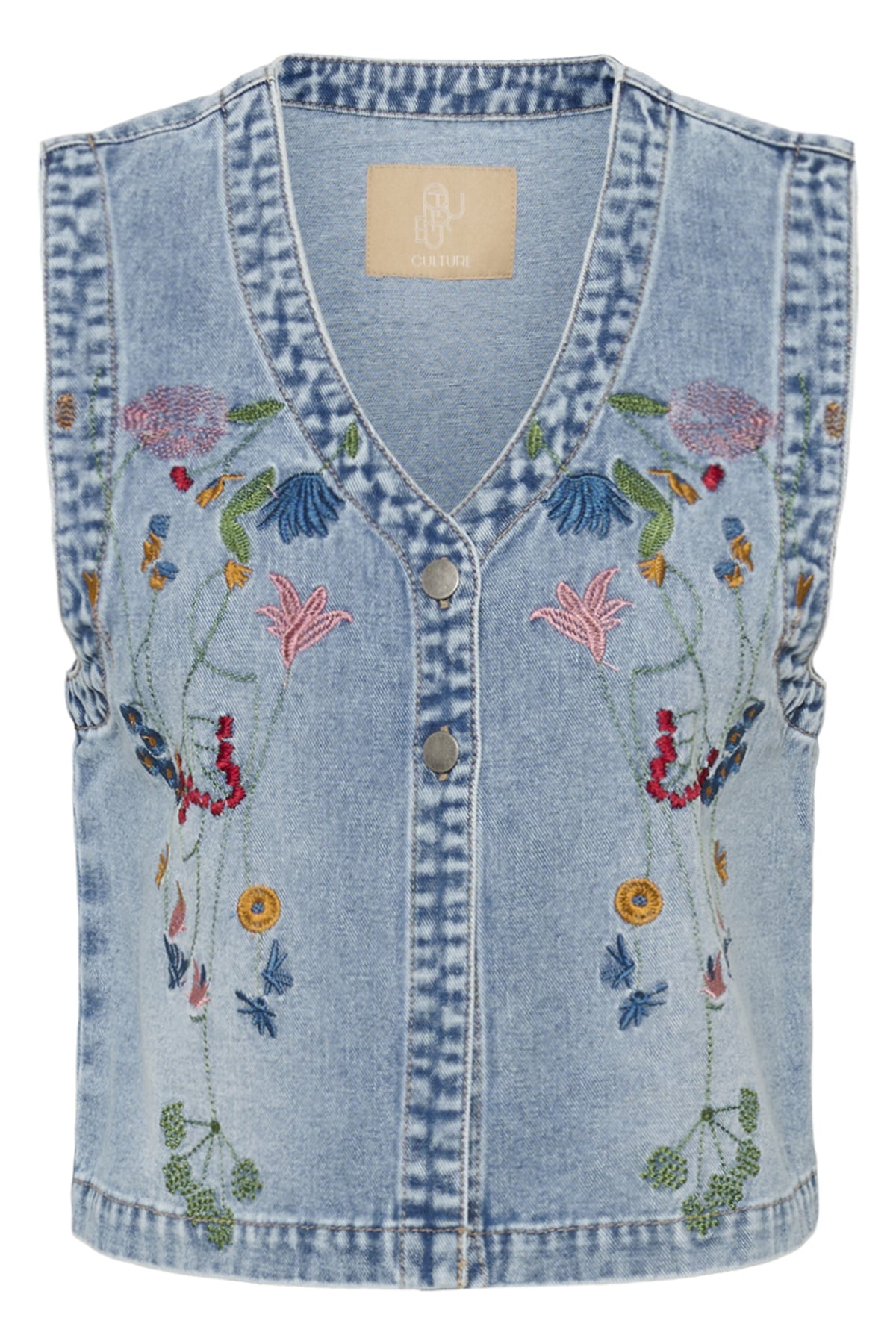 CULTURE CUTIALA ANICETA EMBROIDERY WAISTCOAT