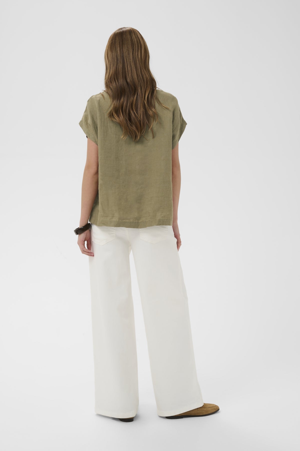CULTURE CUANIELA MOLLY LINEN BLOUSE