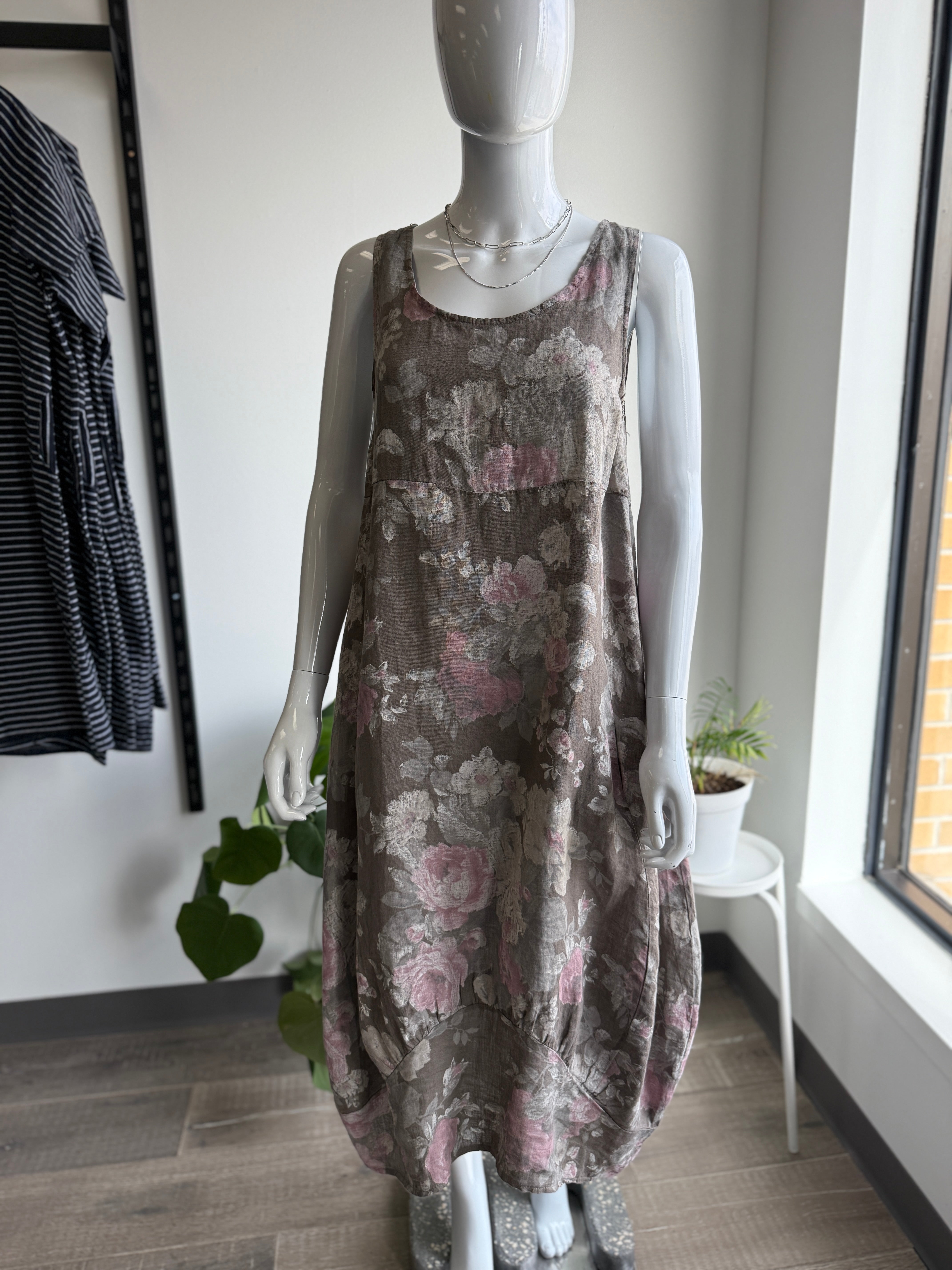 ME & GEE VINTAGE FLORAL PRINT DRESS