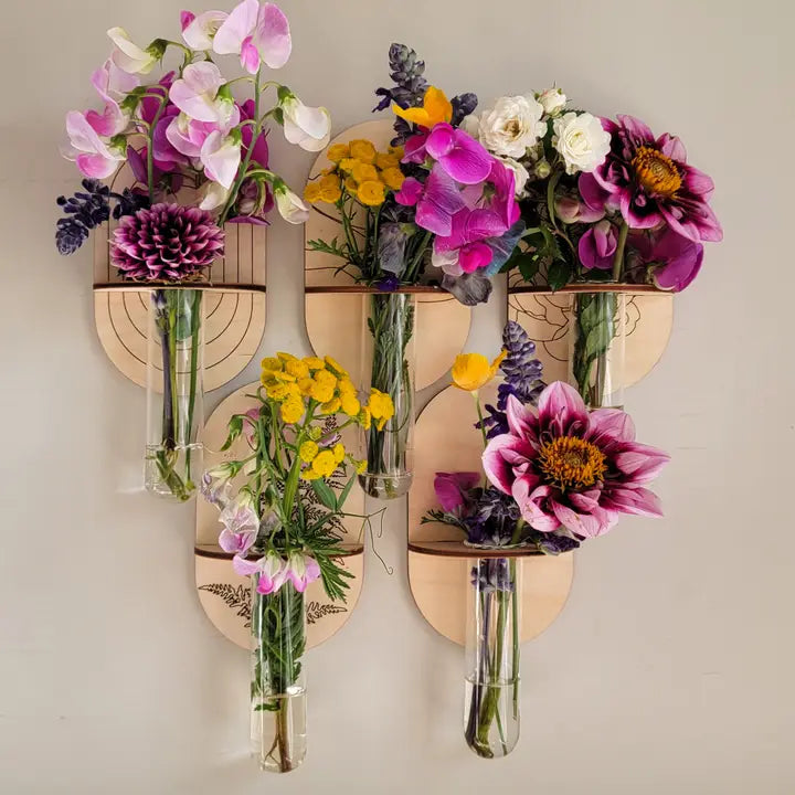 BELLAMY HOME STUDIO FLORAL BOUQUET PROPAGATION WALL HOLDER