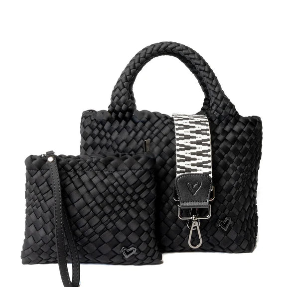 PRENELOVE BRANDON SMALL WOVEN TOTE BAG