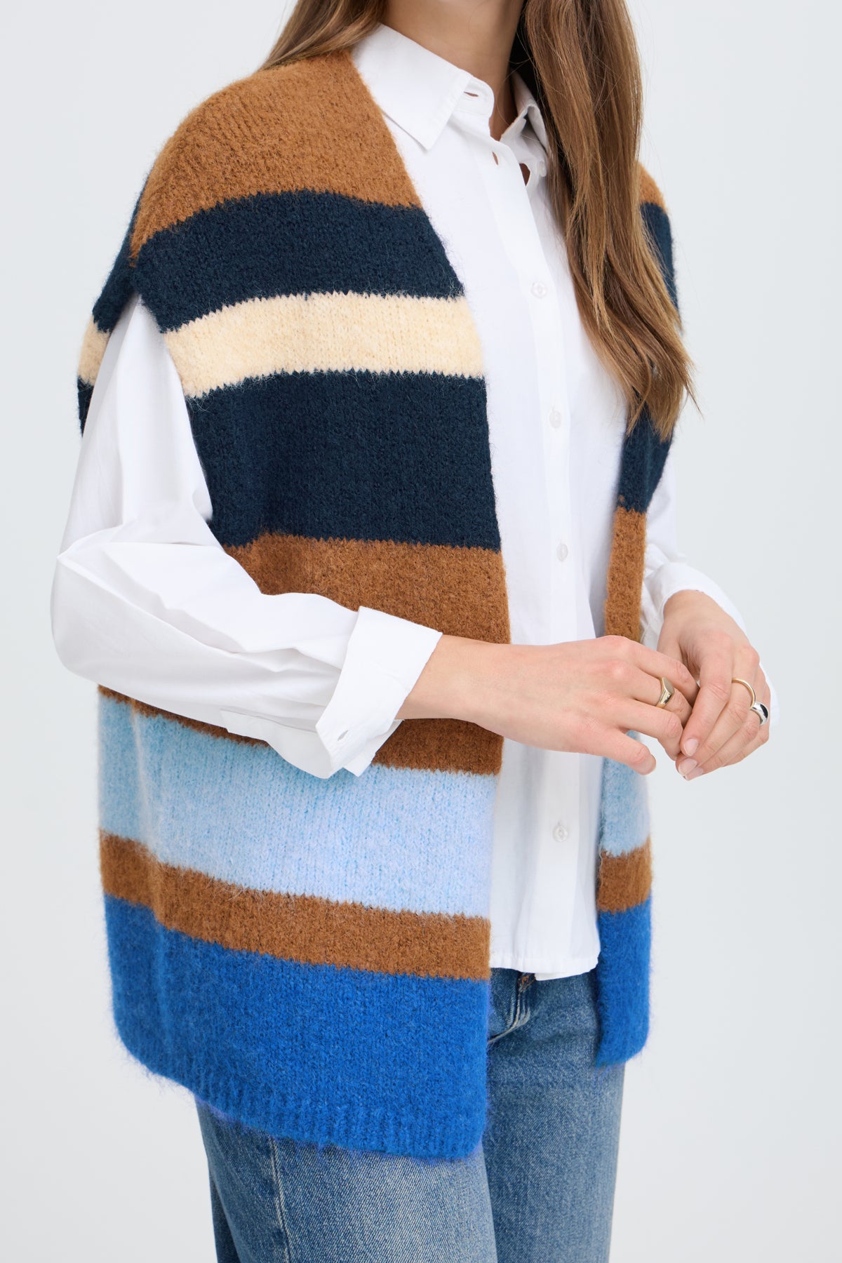 B YOUNG BYMILLERS STRIPE VEST