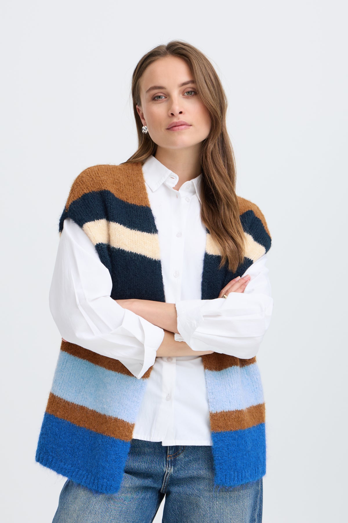B YOUNG BYMILLERS STRIPE VEST