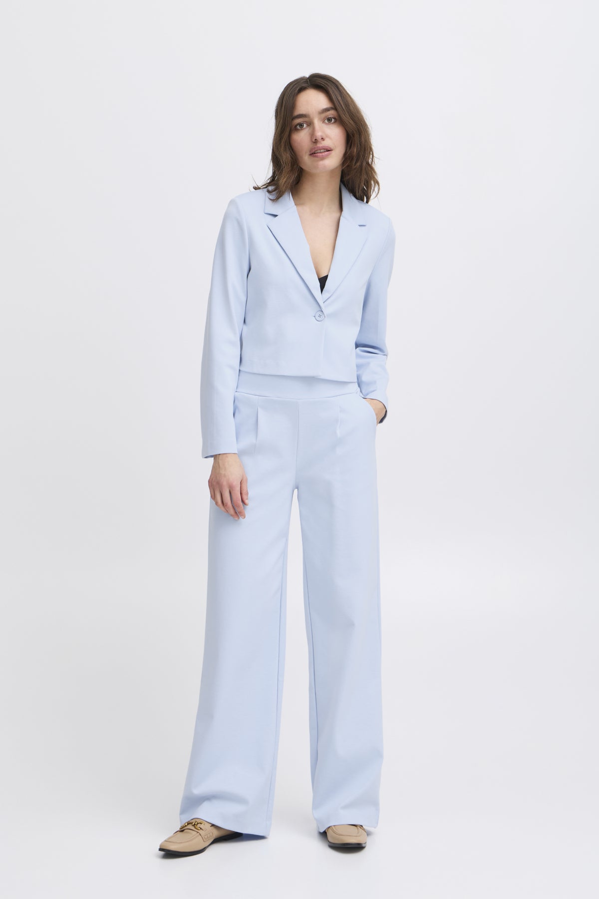 B YOUNG BYRIZETTA WIDE LEG PANT