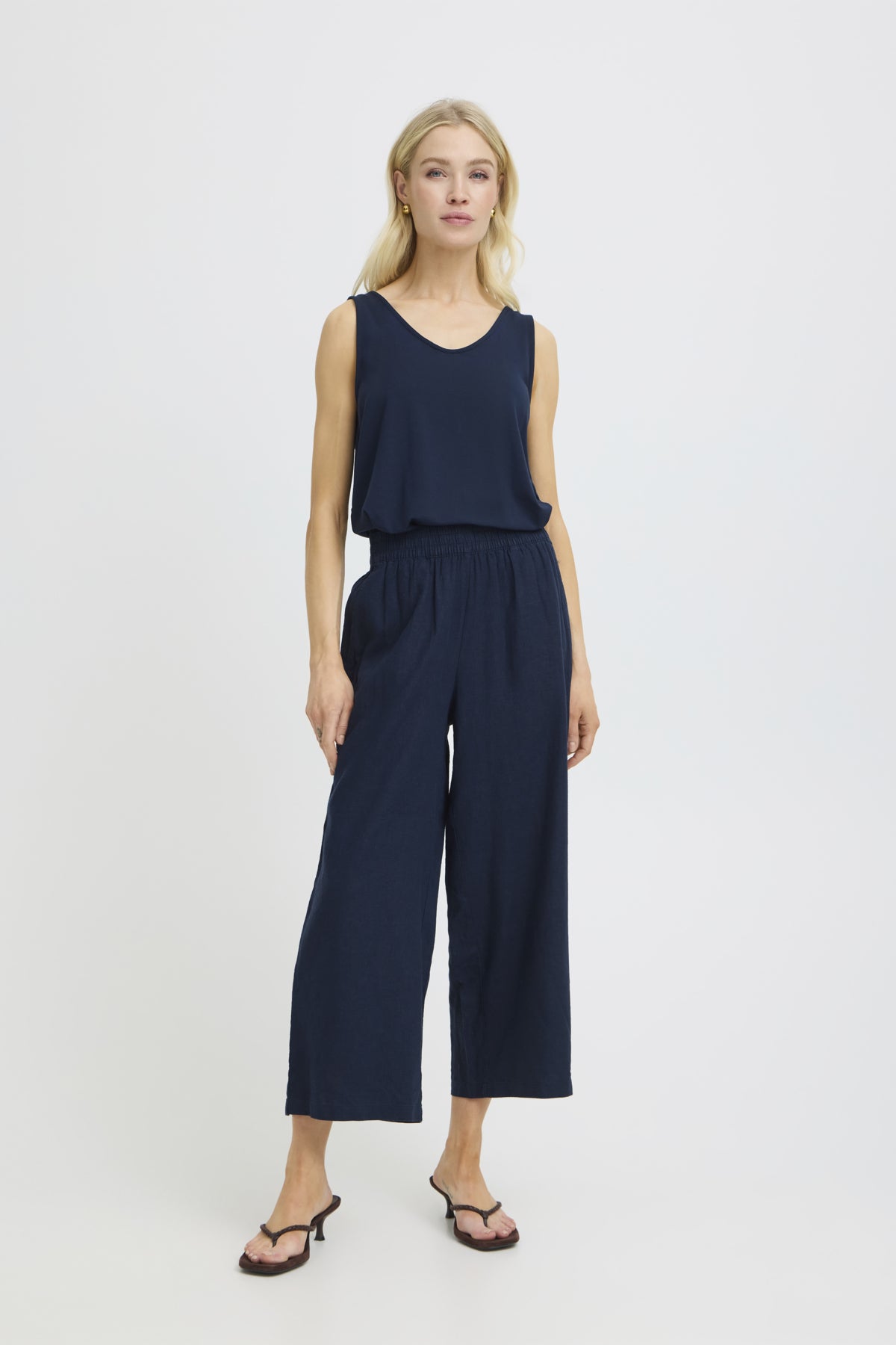 B YOUNG BYFALAKKA CROP PANTS