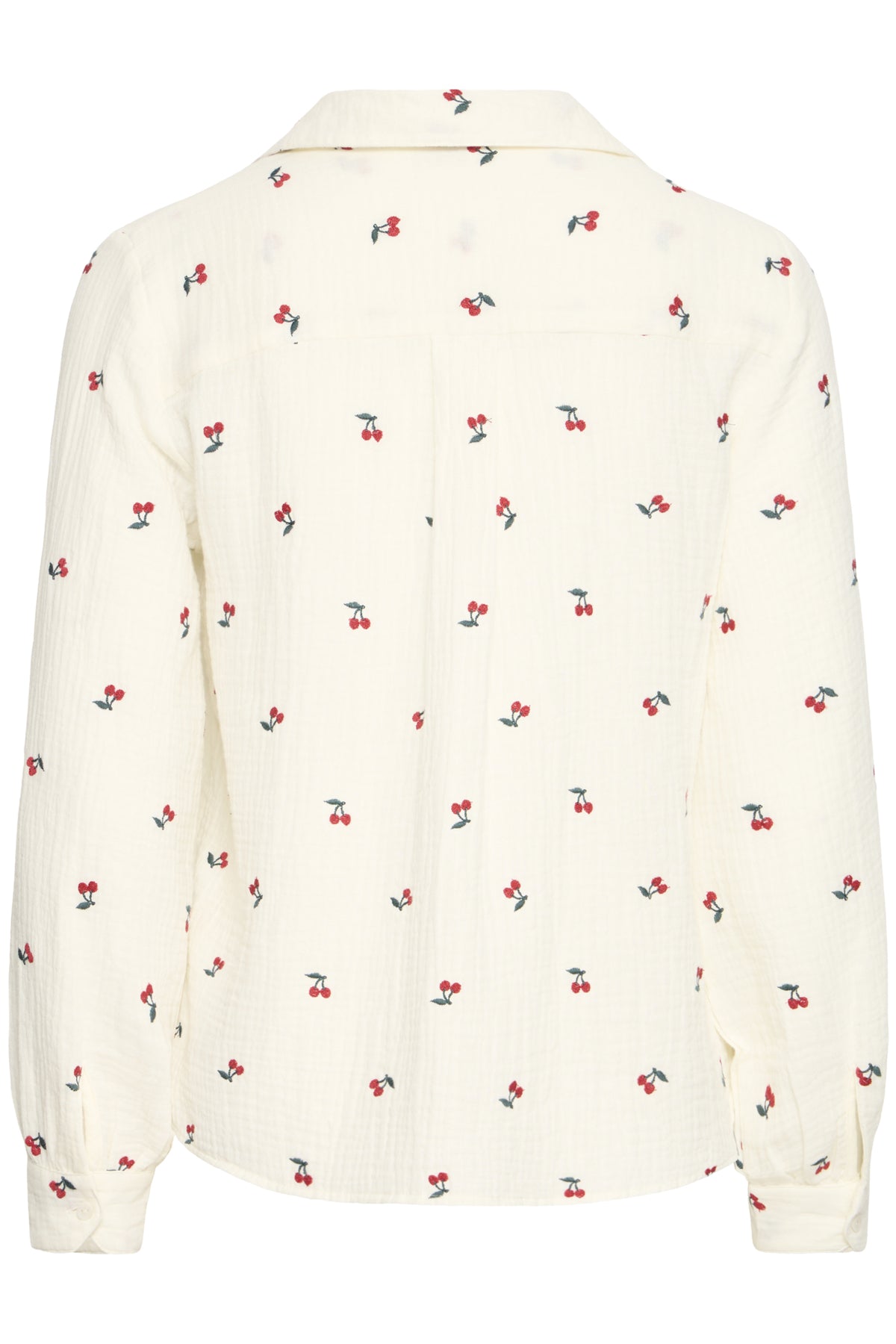 B YOUNG BYIBERLIN EMBROIDERED CHERRY SHIRT