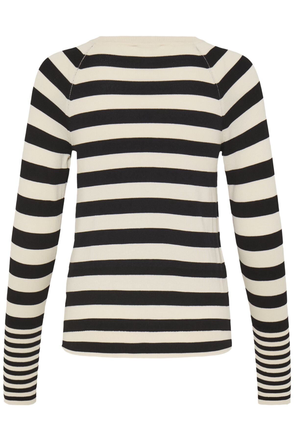 B YOUNG MORLA STRIPED LONG SLEEVE TOP