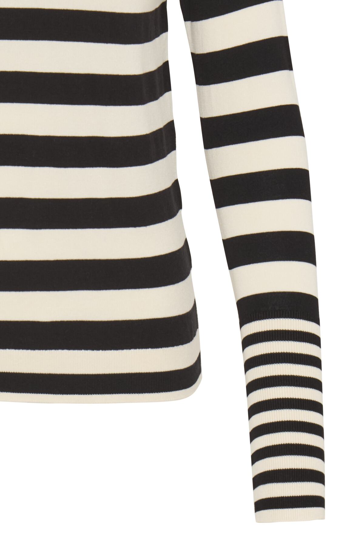 B YOUNG MORLA STRIPED LONG SLEEVE TOP