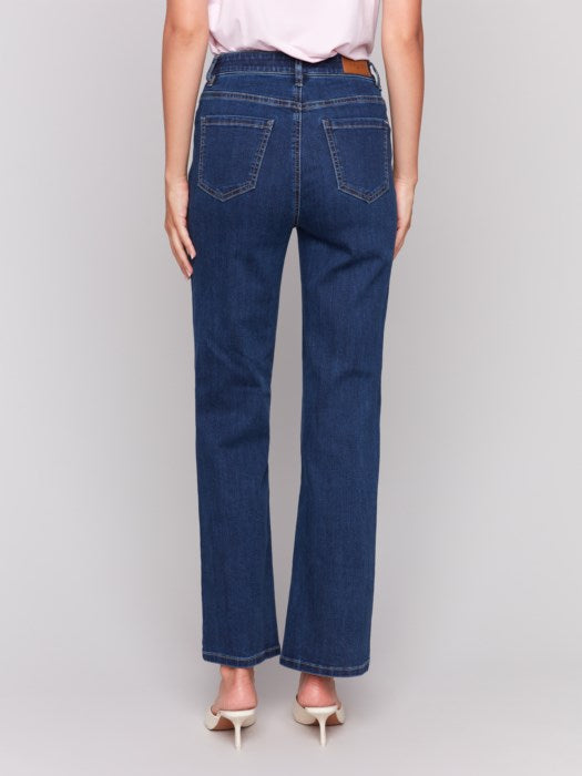 CHARLI B CHARLOTTE STRAIGHT LEG JEAN