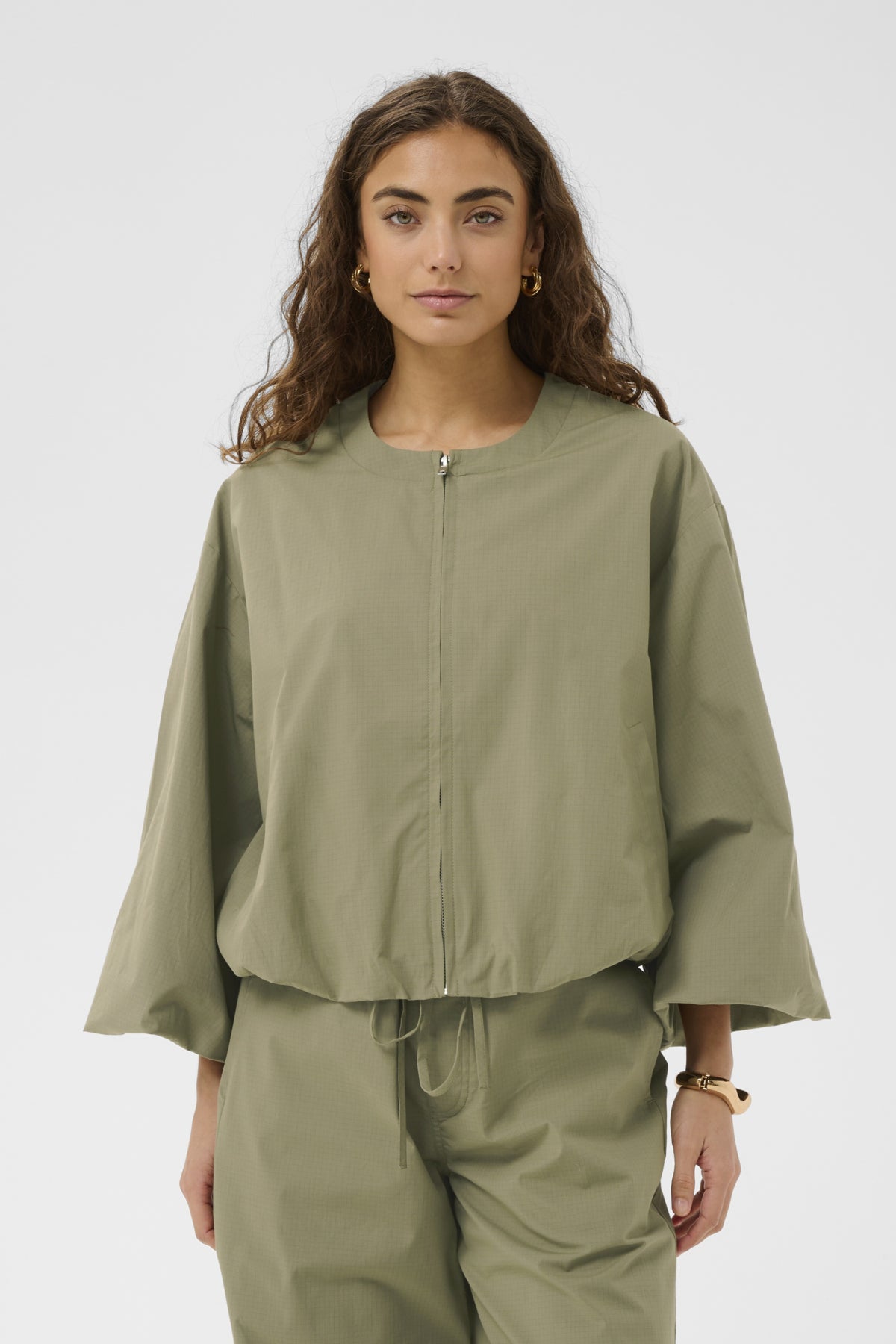 CULTURE CYBENDINE CROPPED JACKET
