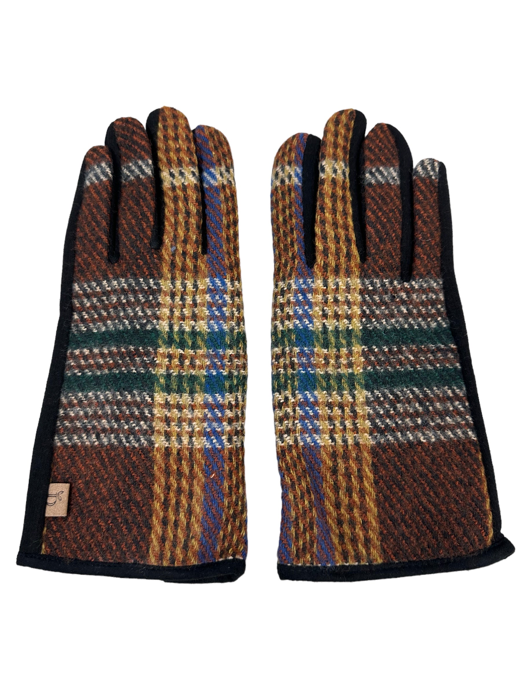 DO EVERYTHING PLAID TOUCH GLOVES