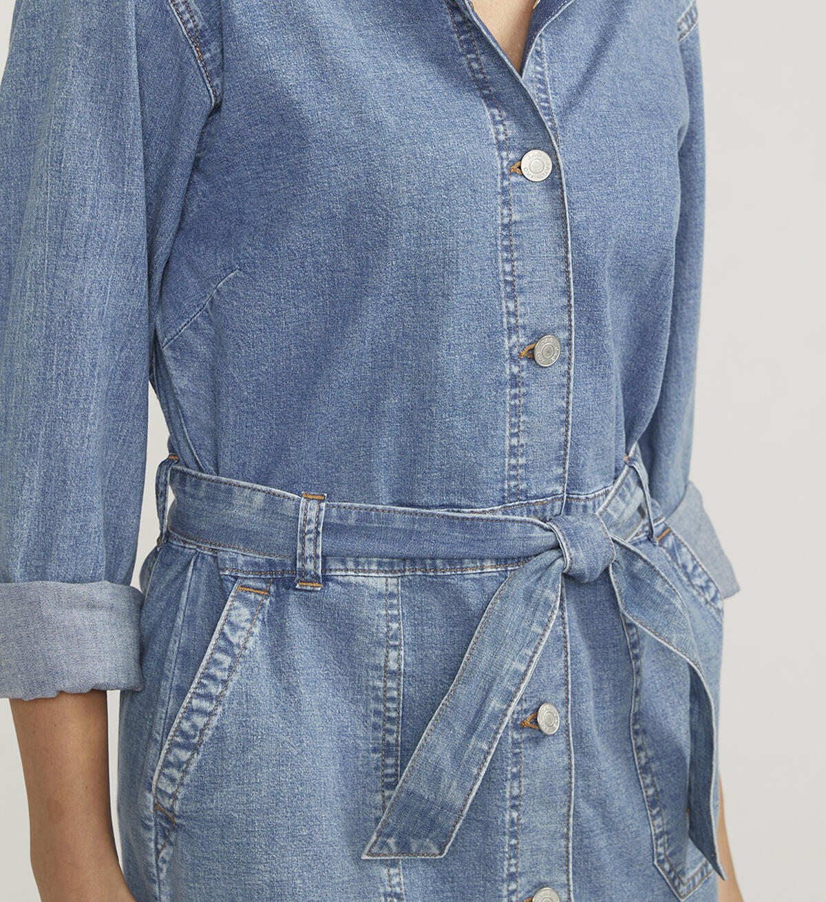 JAG JEANS SAFARI DENIM DRESS