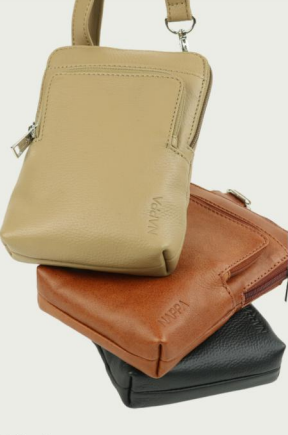 NAPPA DUBLIN LEATHER CROSS BODY BAG