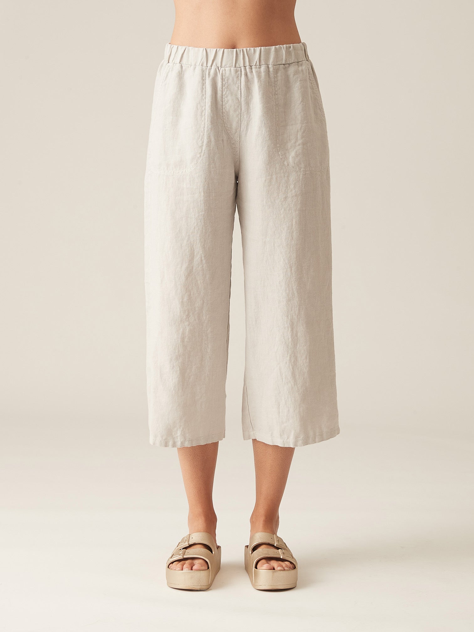 CUTLOOSE EASY CROP  PANT