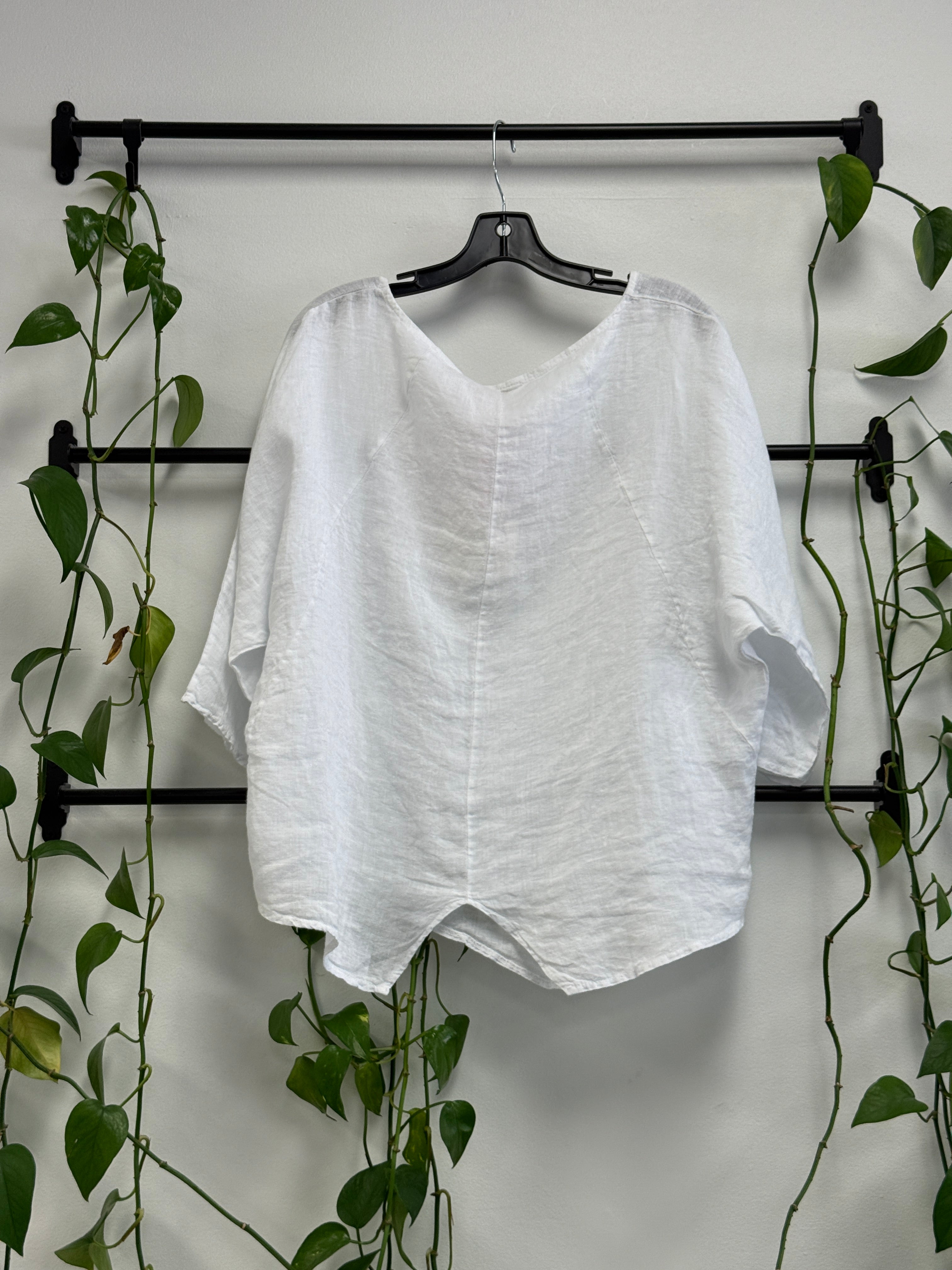 ME & GEE RAGLAN SLEEVE A LINE TOP