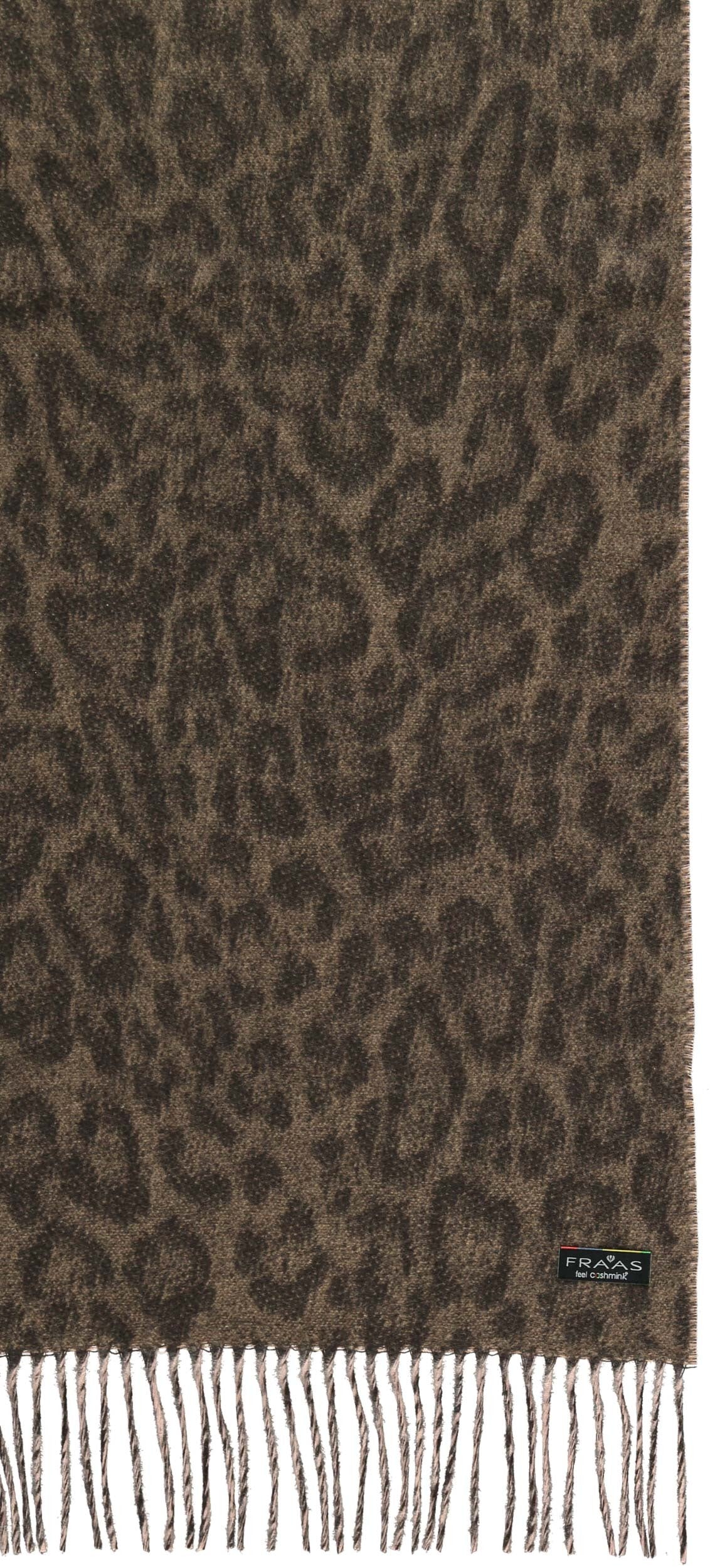 FRAAS CASHMINK TWO TONE LEO SCARF