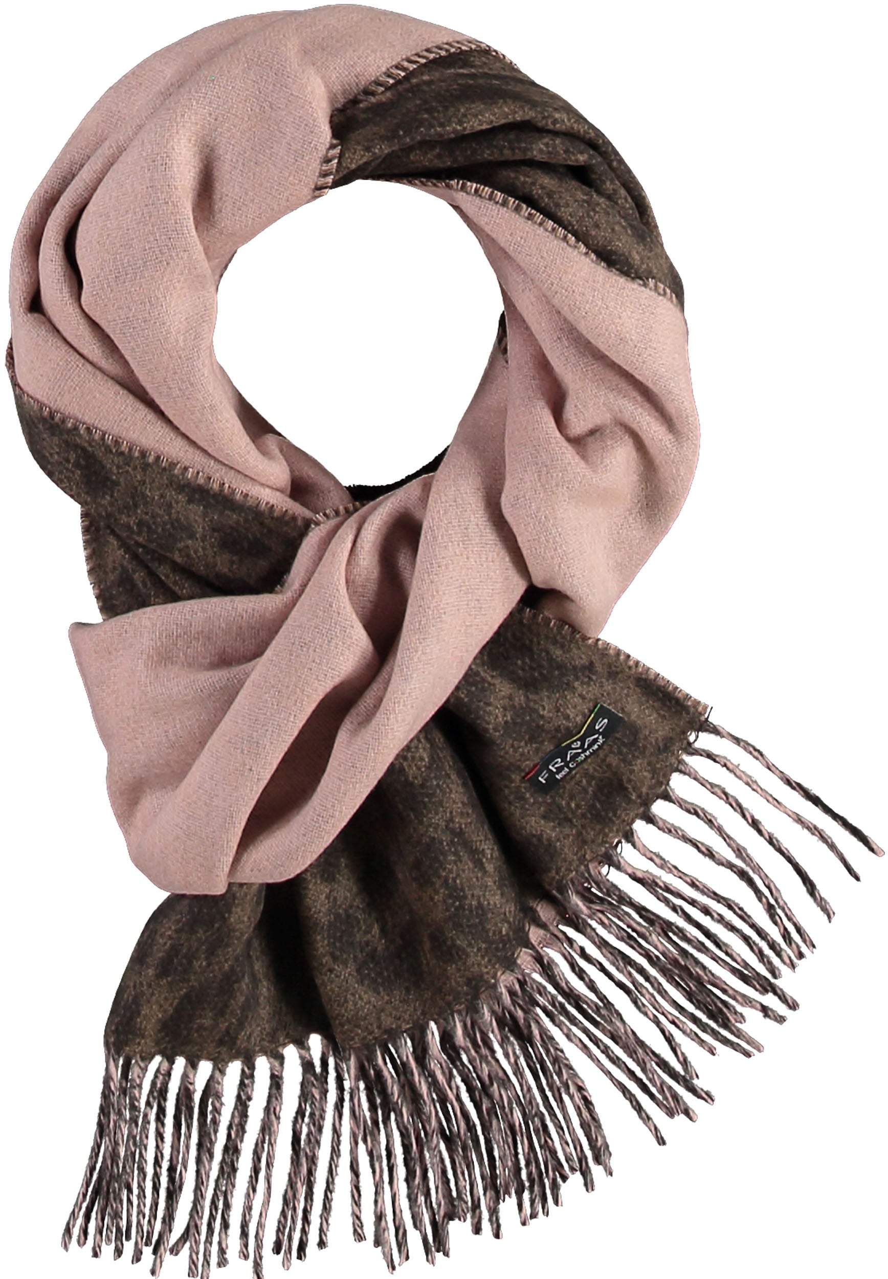 FRAAS CASHMINK TWO TONE LEO SCARF