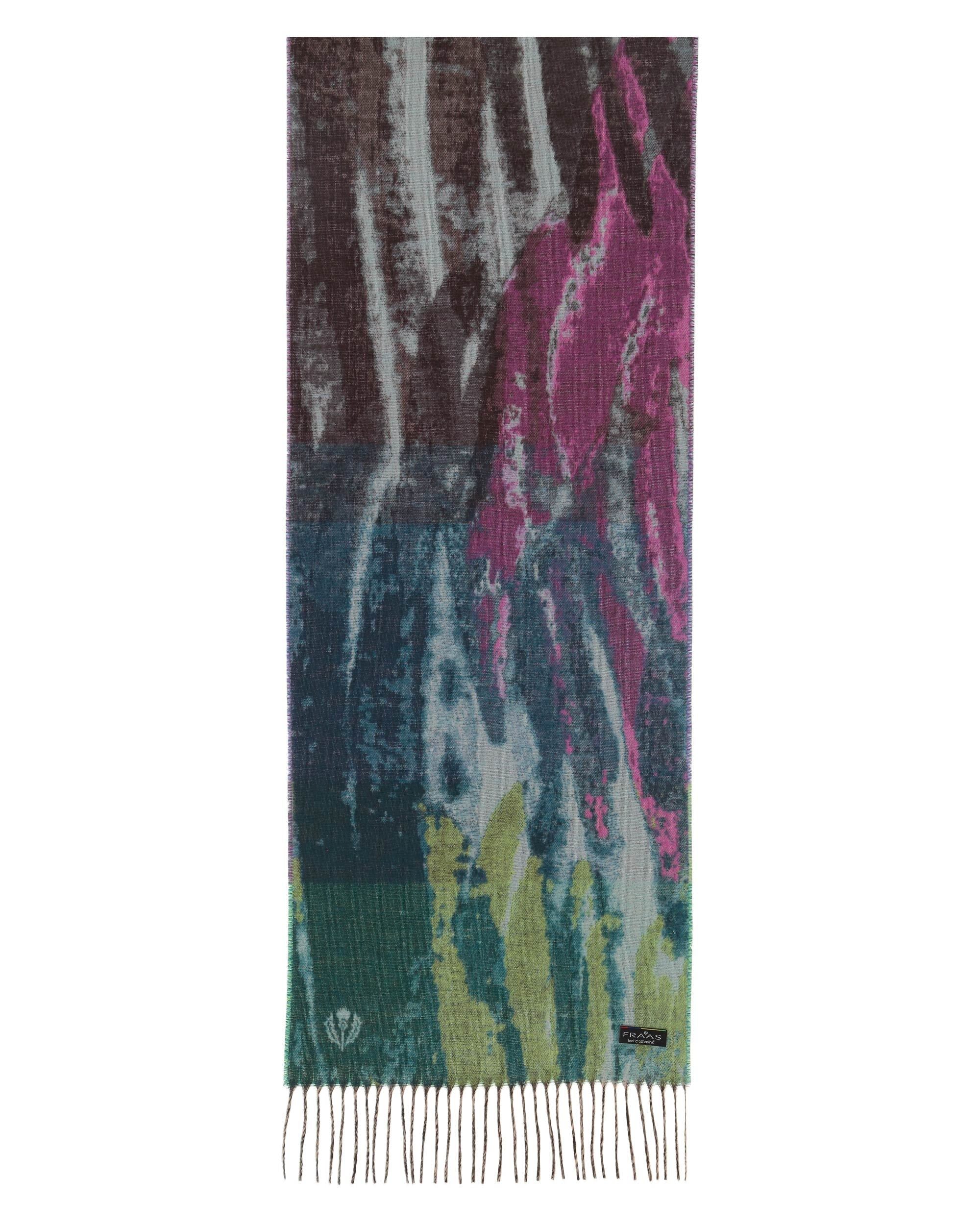 FRAAS CASHMINK RAINBOW BRUSHES SCARF