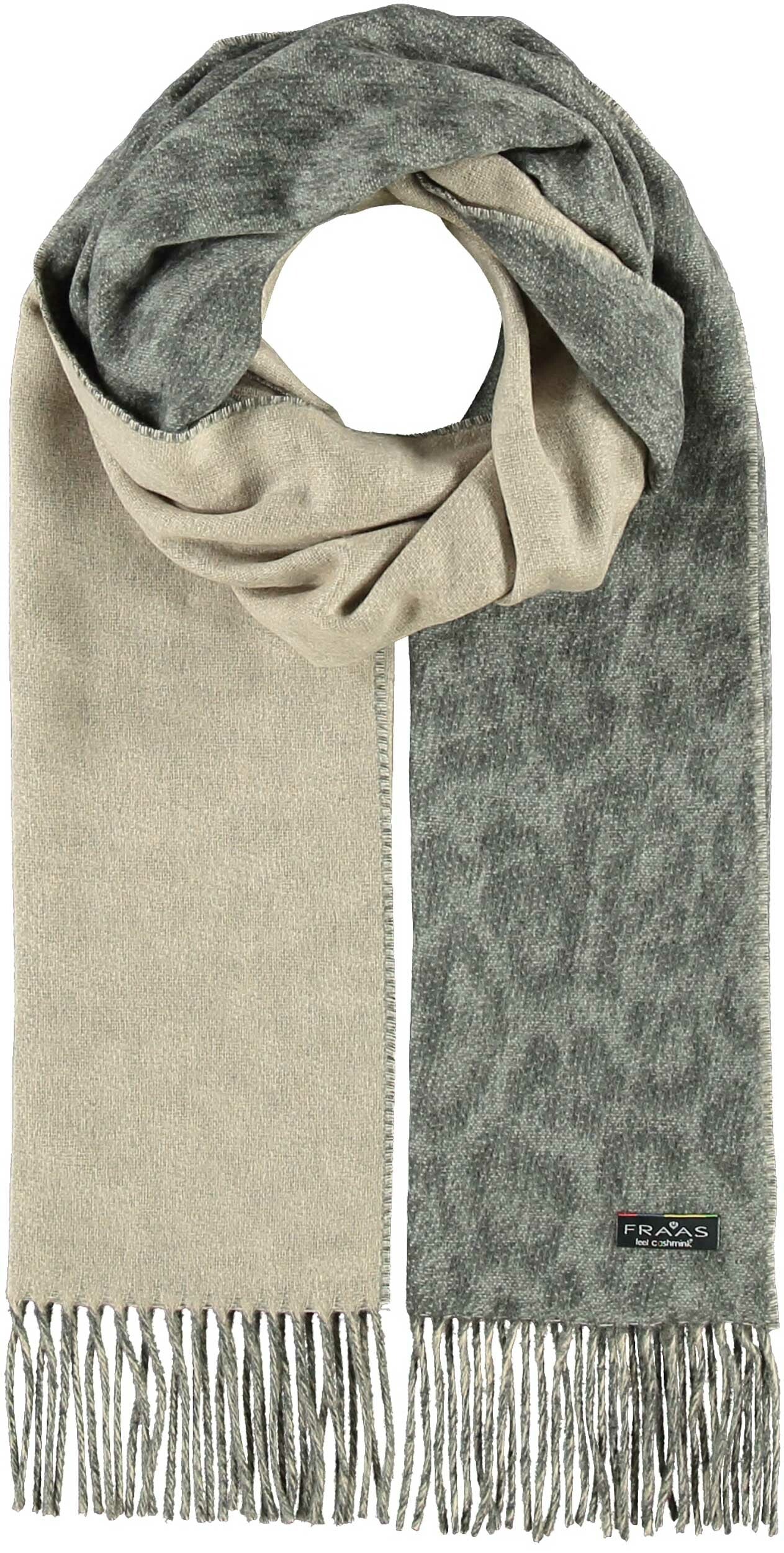 FRAAS CASHMINK TWO TONE LEO SCARF