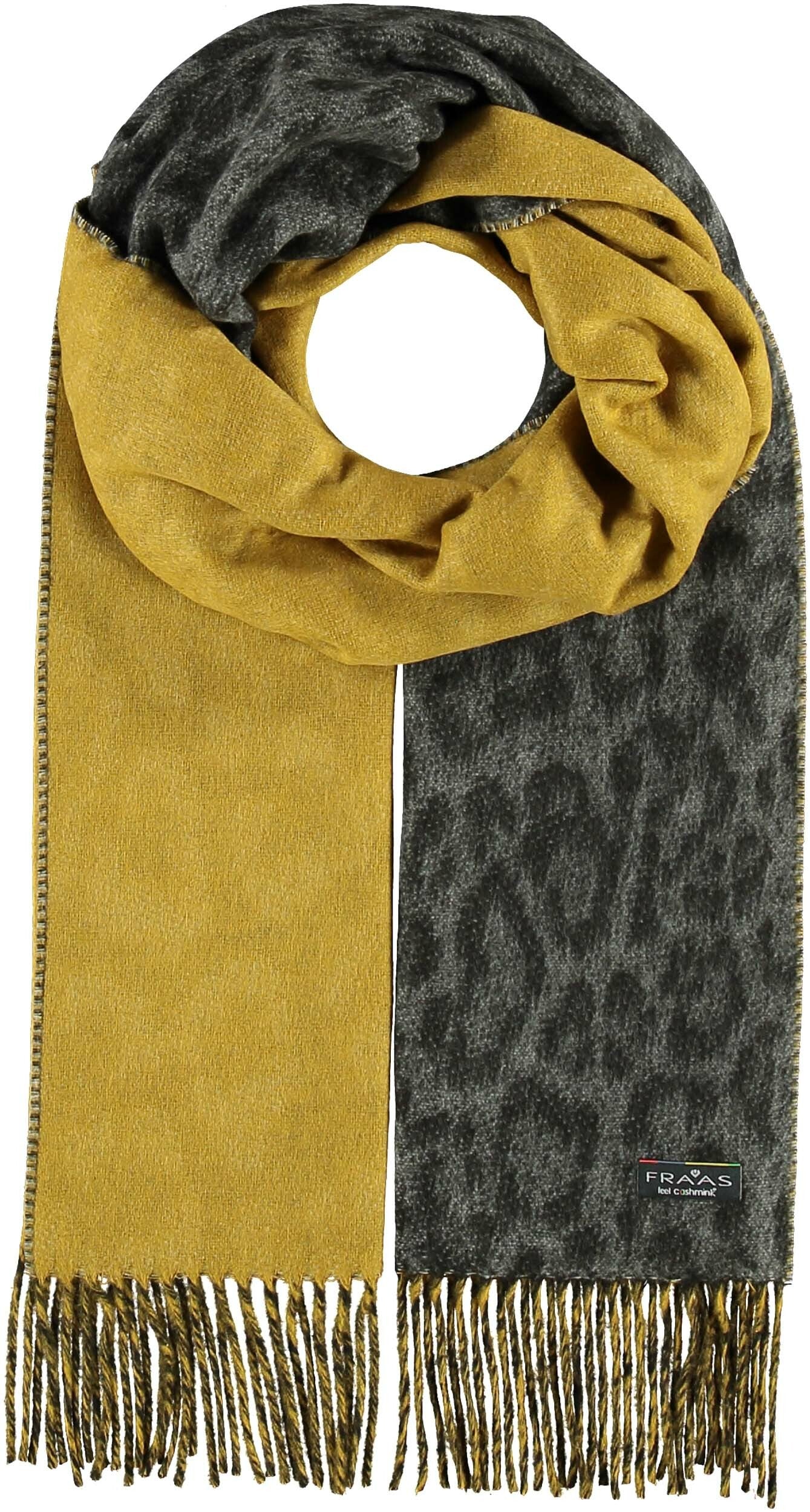 FRAAS CASHMINK TWO TONE LEO SCARF