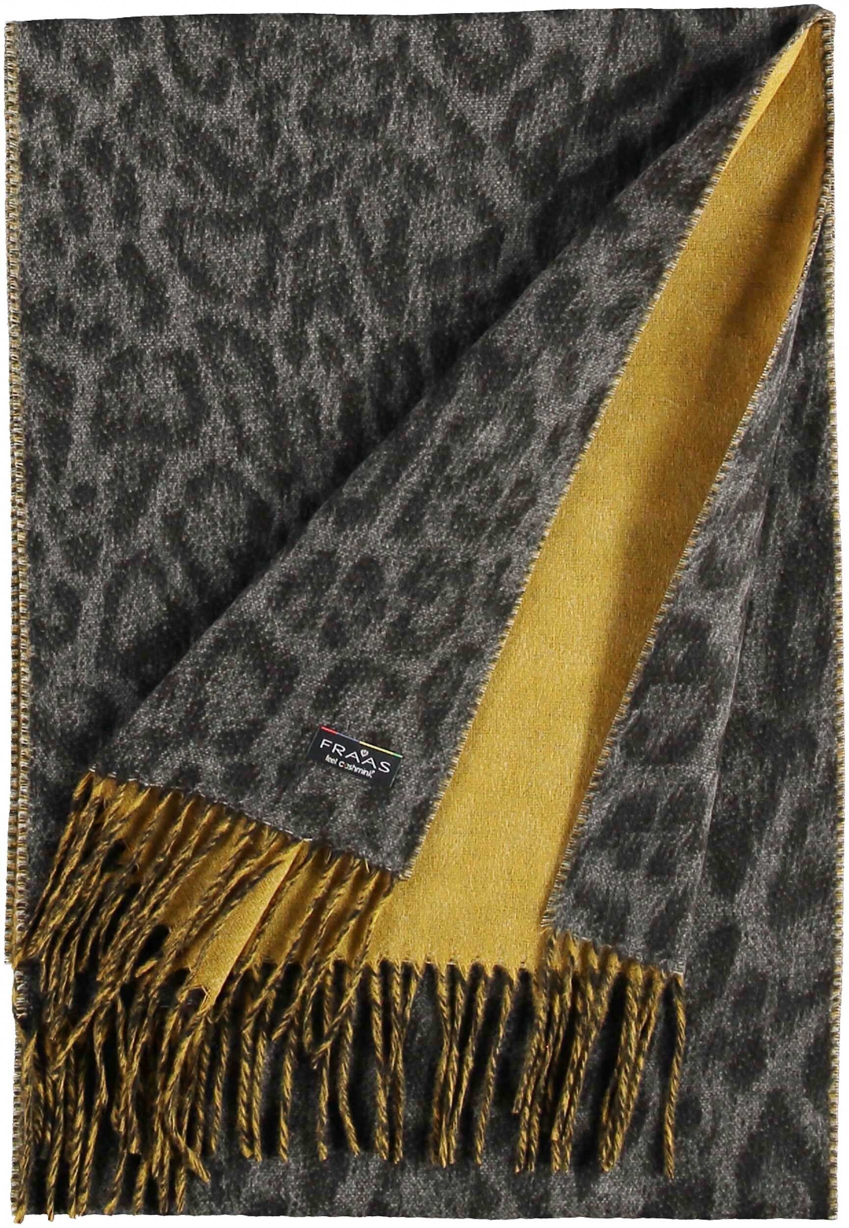 FRAAS CASHMINK TWO TONE LEO SCARF