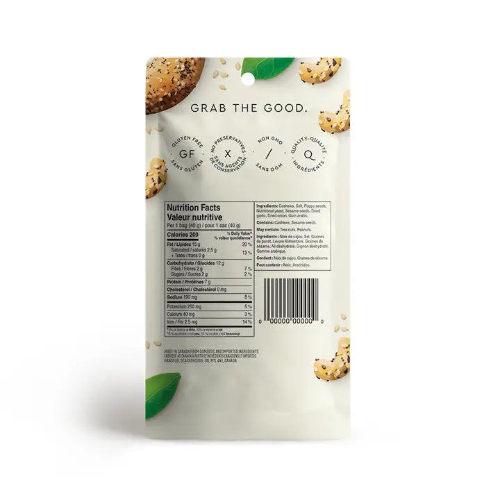 HANDFUEL PERSONAL SNACK BAGS (40g)