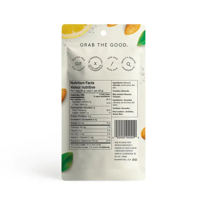 HANDFUEL PERSONAL SNACK BAGS (40g)