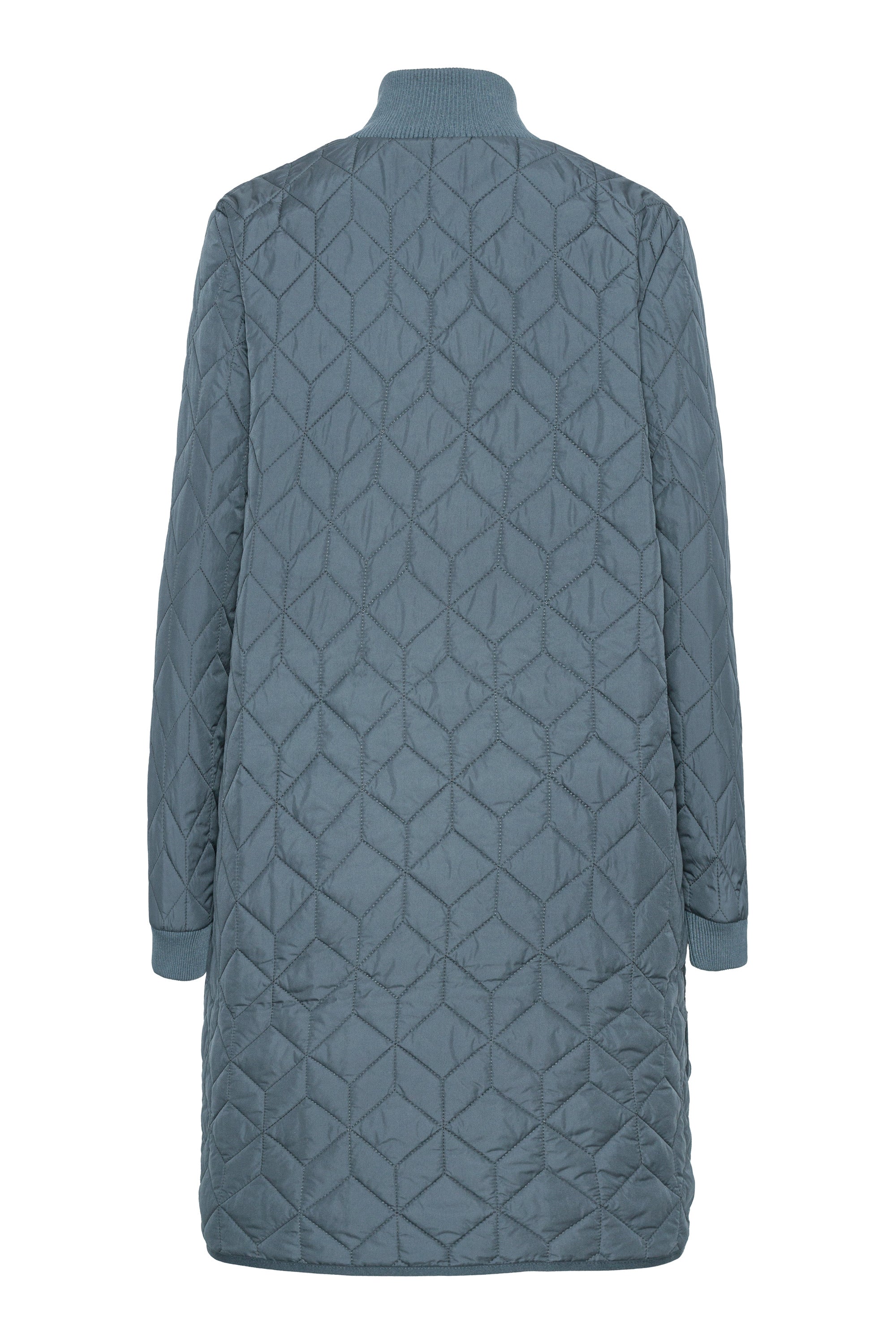ILSE JACOBSEN LONG QUILTED COAT