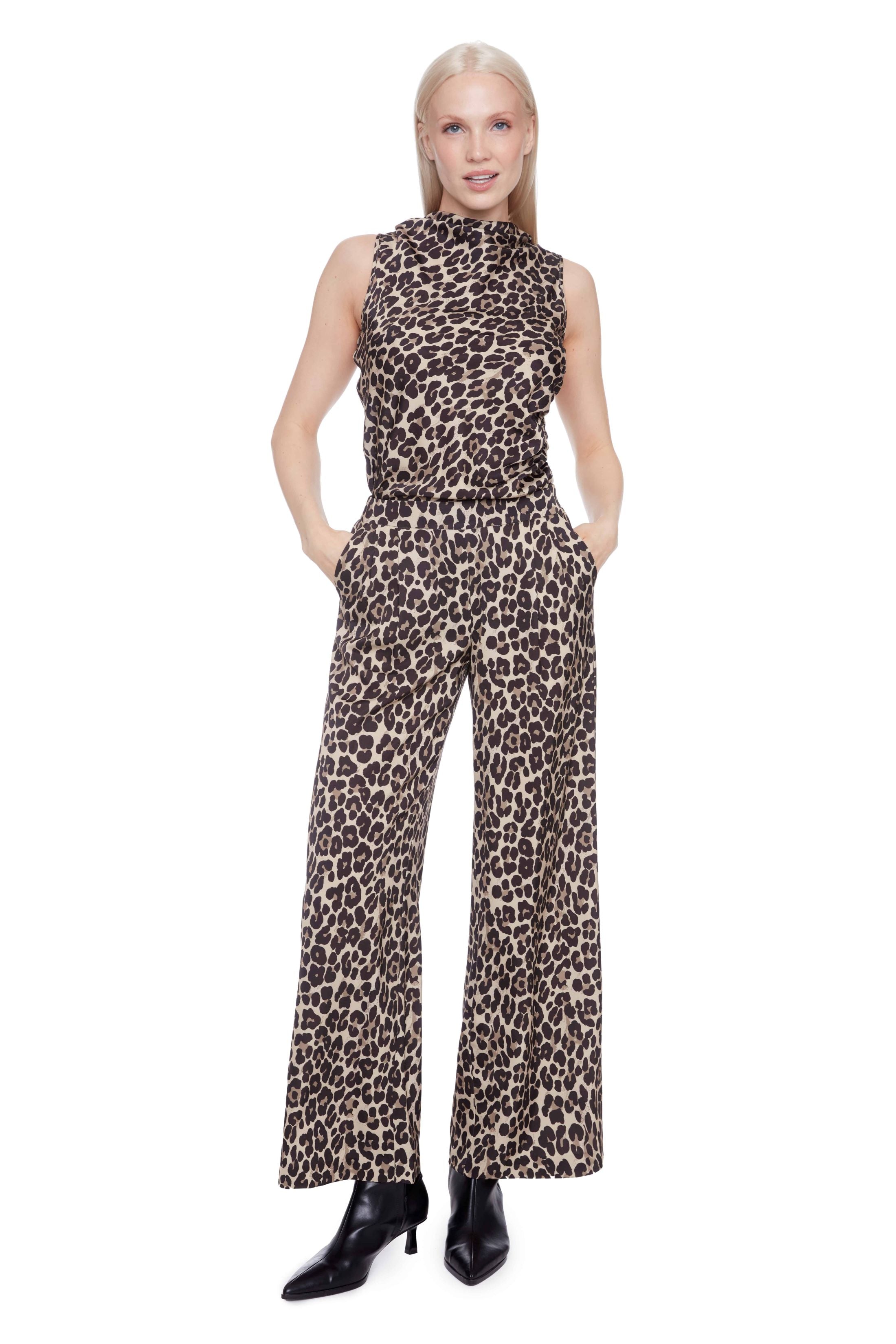 ILTM VERONICA BELIZE SATIN SLEEVELESS TOP