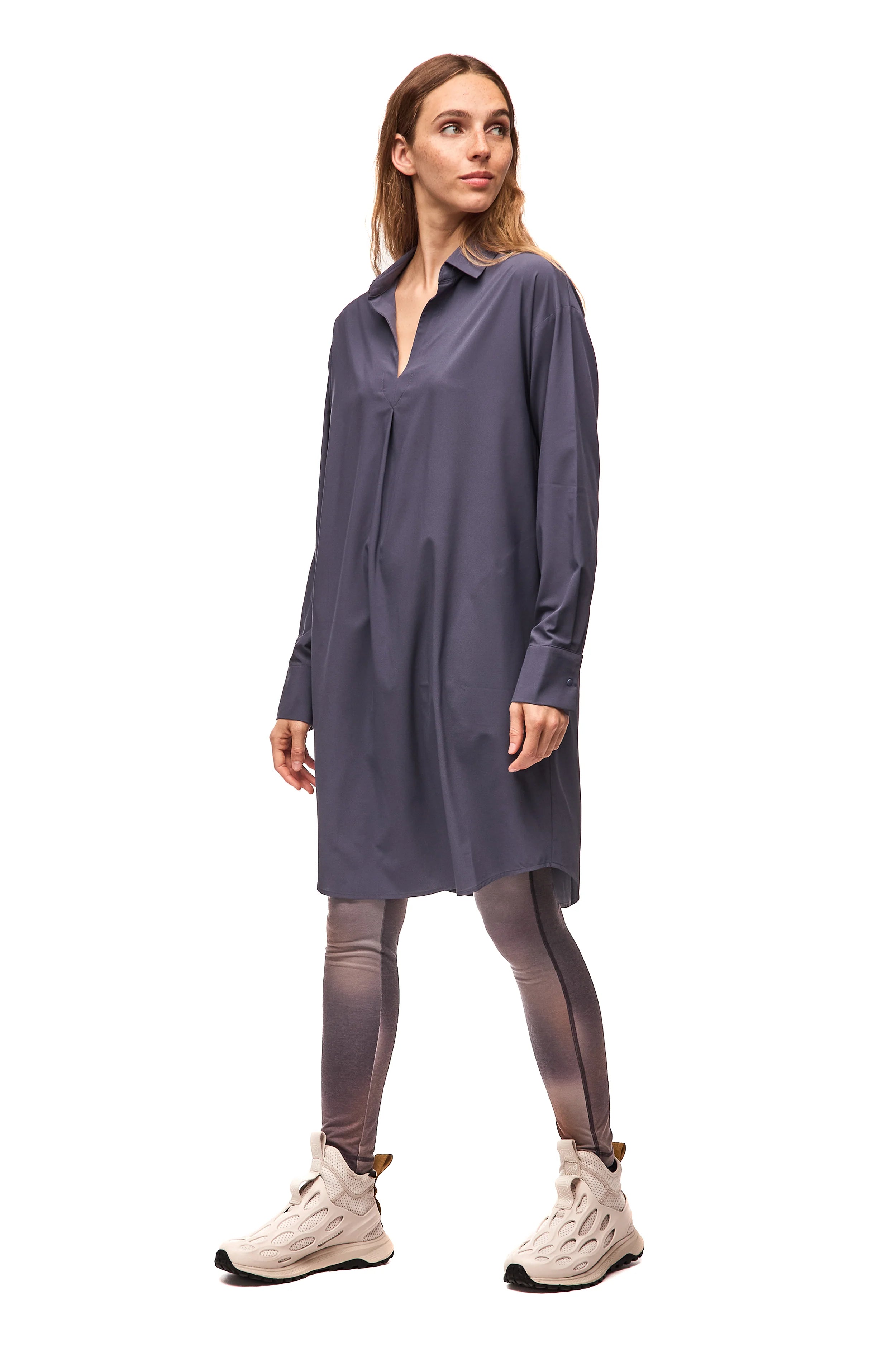 INDYEVA FRIVOL LONG SLEEVE DRESS