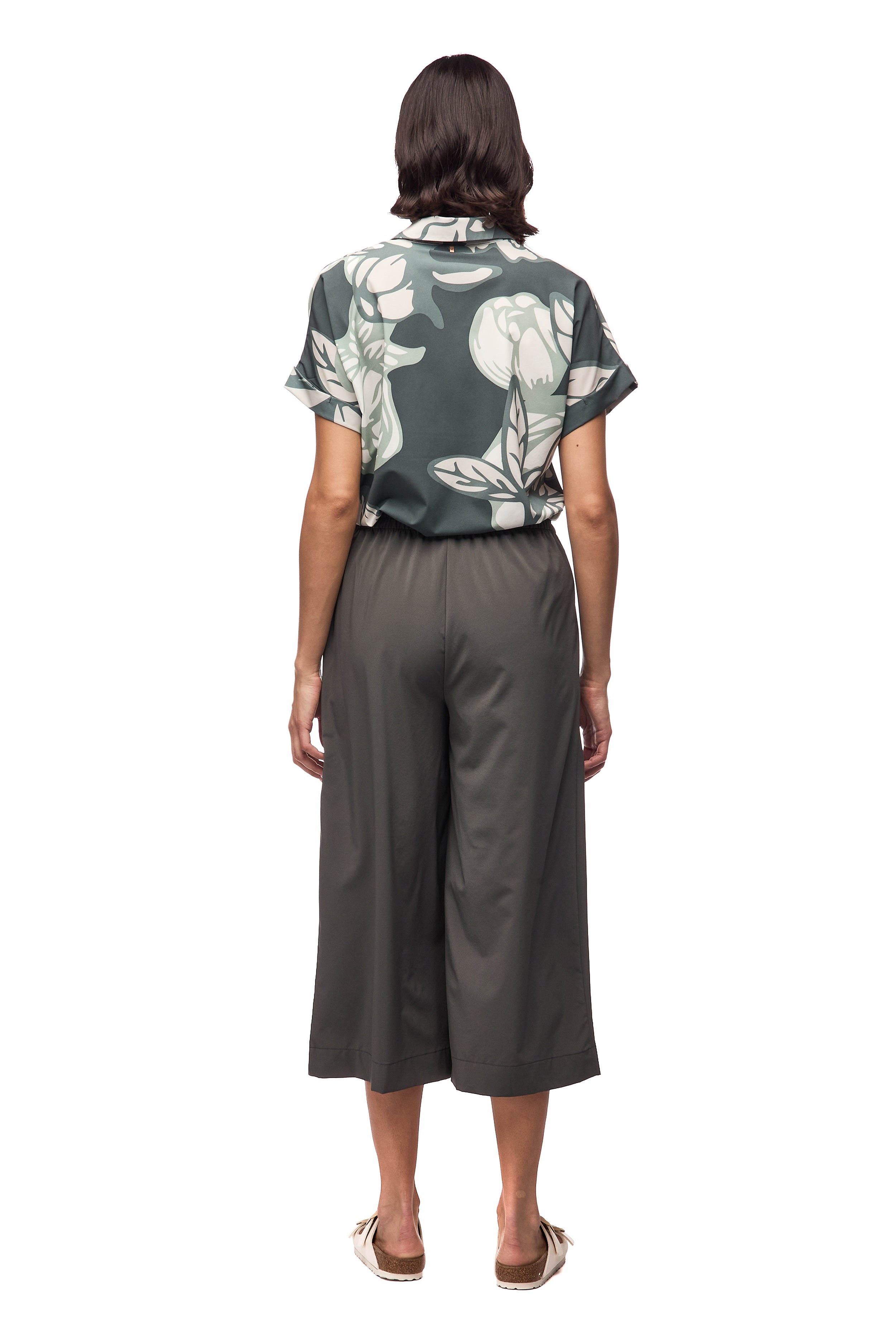 IDYEVA EPESI CROPPED WIDE LEG PANT