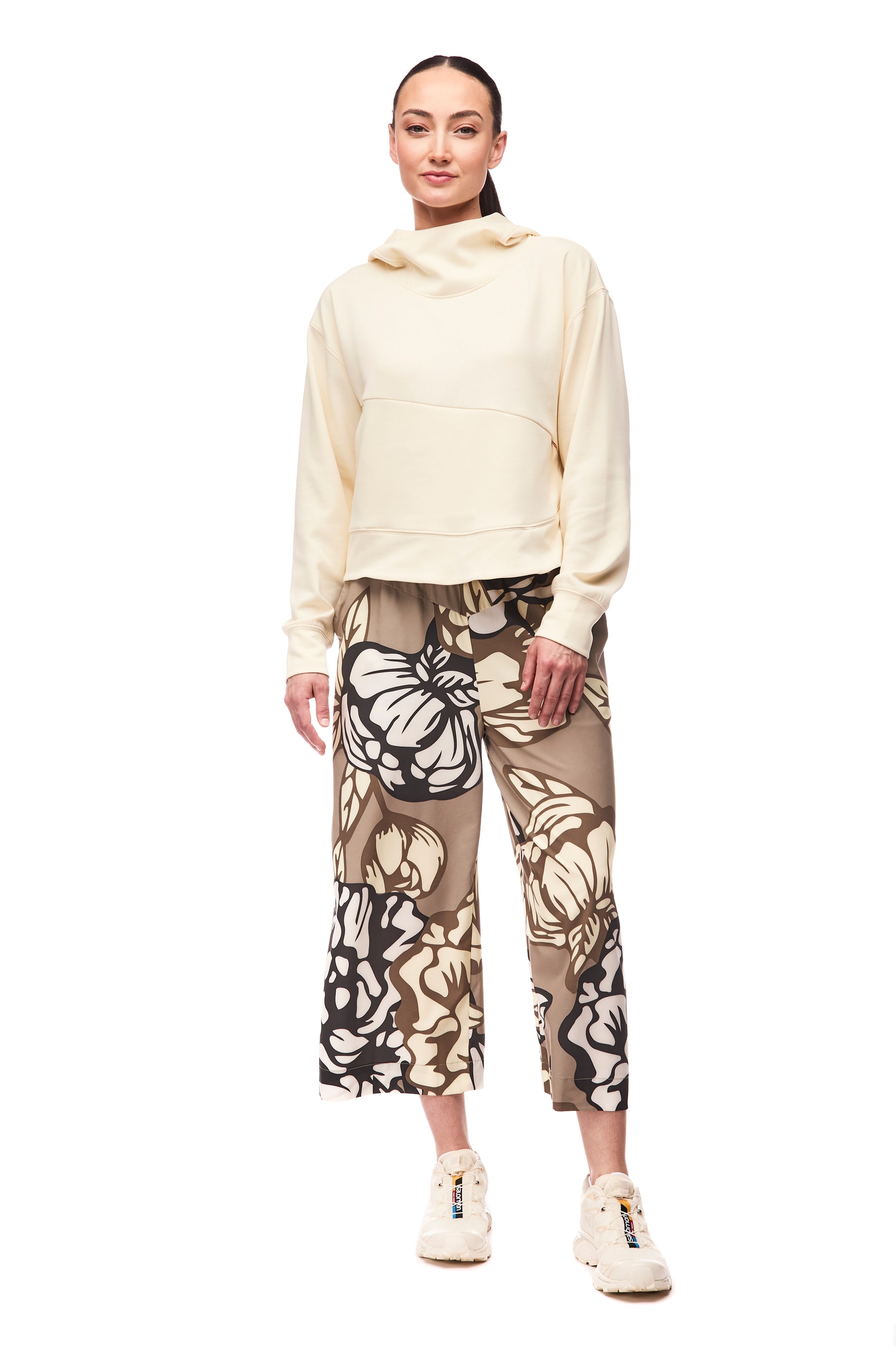 IDYEVA EPESI CROPPED WIDE LEG PANT