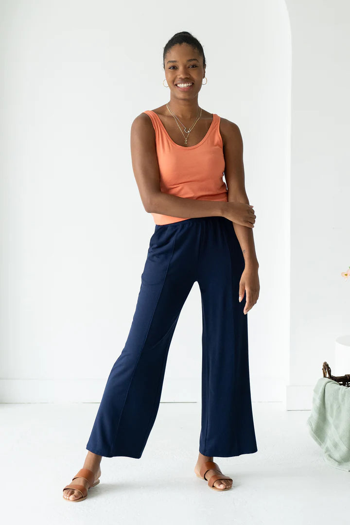 TERRERA LIBBY BAMBOO WIDE LEG PANT