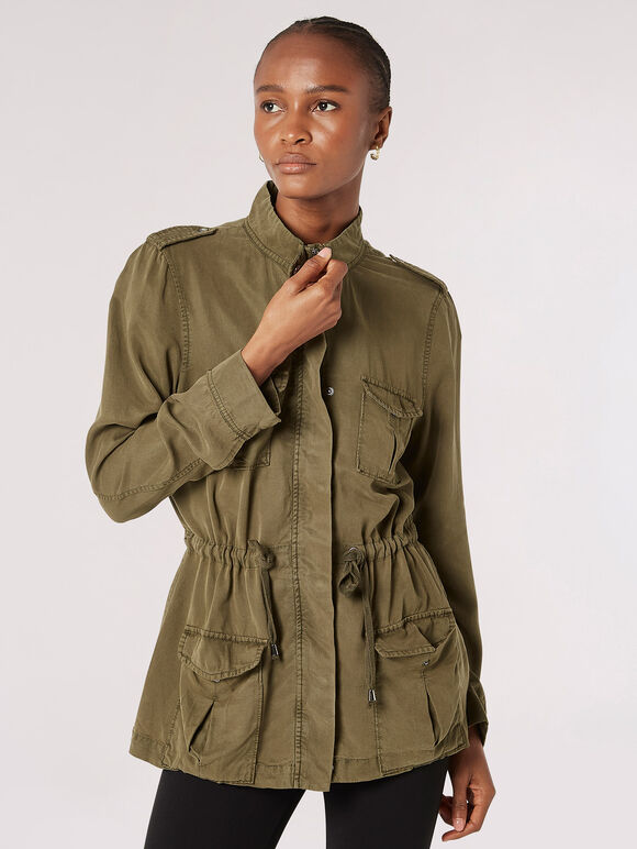 APRICOT MILITARY 4 POCKET JACKET