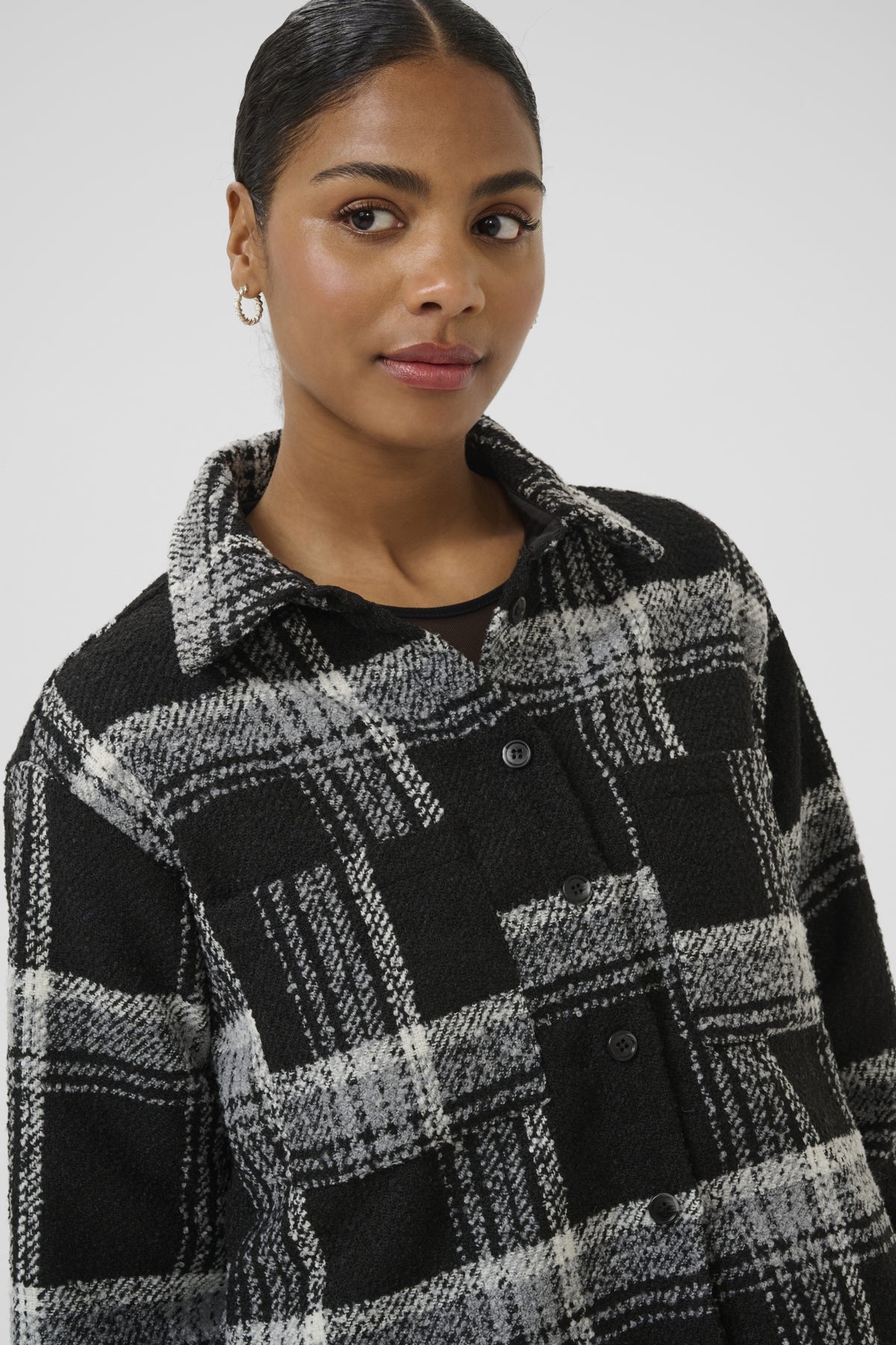 KAFFE LILY SHIRT JACKET