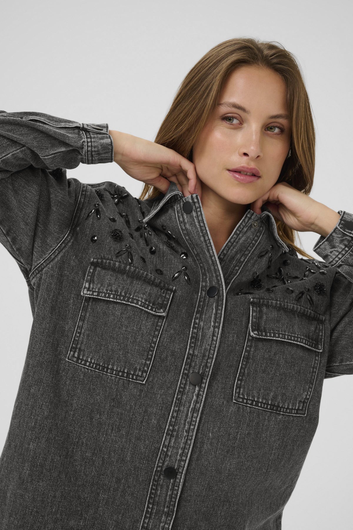 KAFFE JAIDEN DENIM JACKET