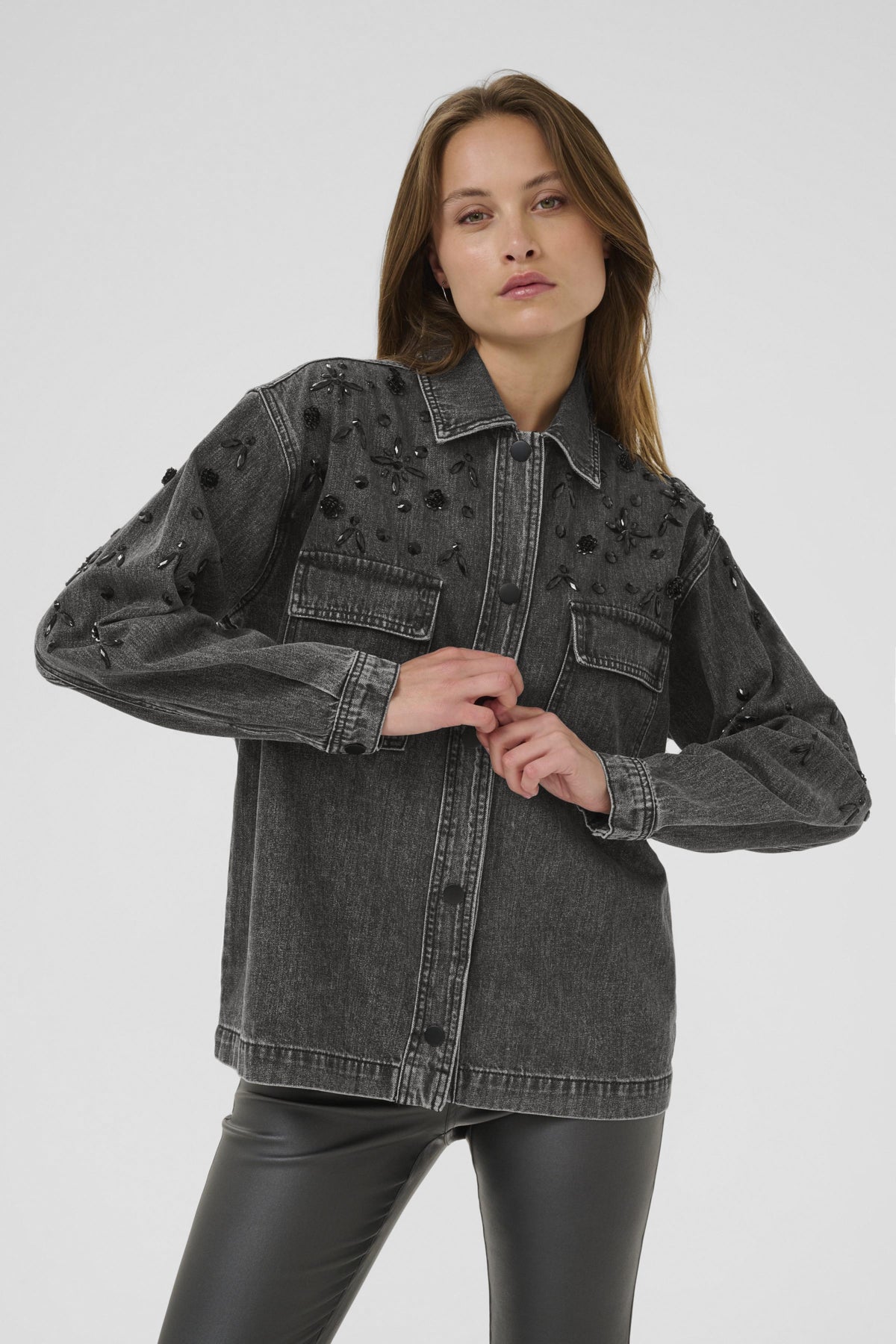 KAFFE JAIDEN DENIM JACKET