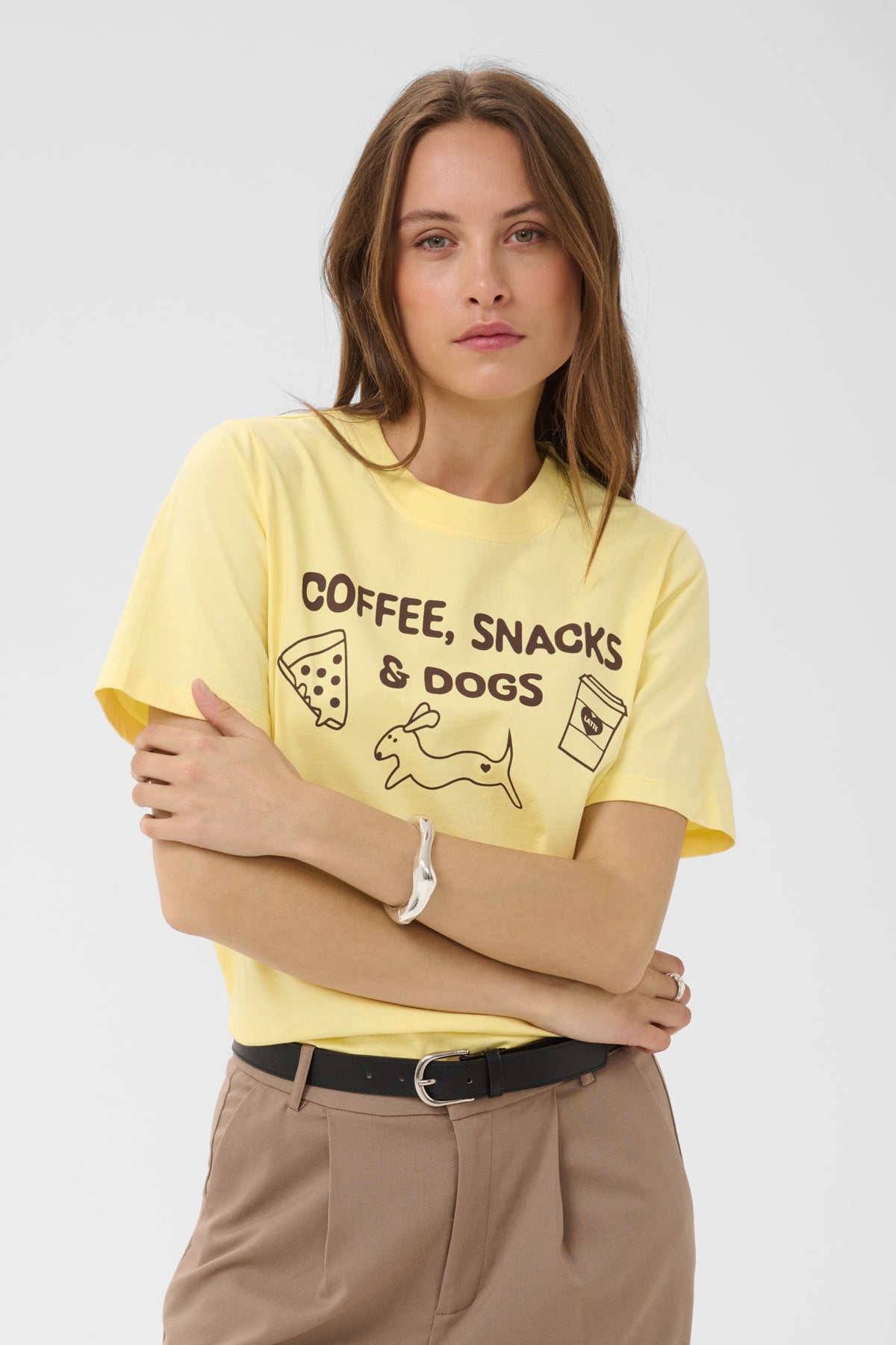 KAFFE KAAMSE TEE SHIRT