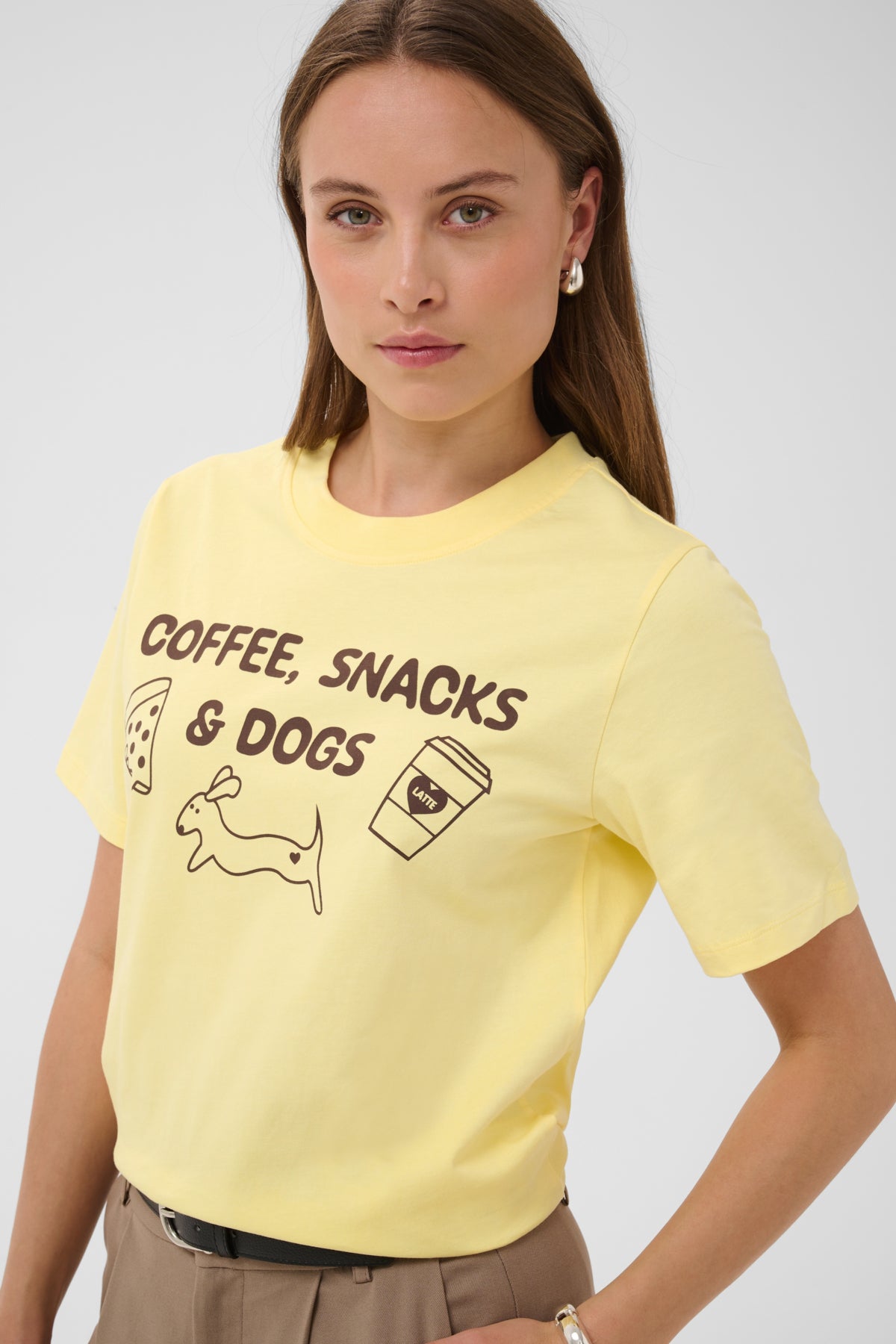 KAFFE KAAMSE TEE SHIRT